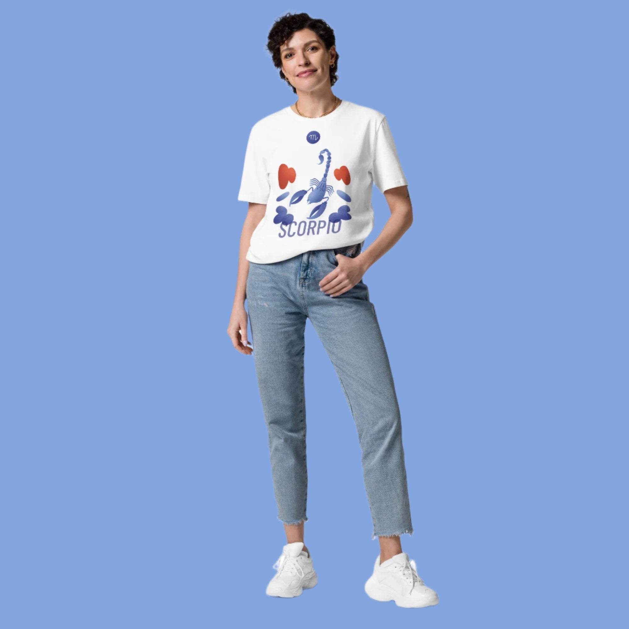 Scorpio Unisex Organic Cotton T-Shirt - Raw Edition - 
