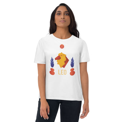 Leo Unisex Organic Cotton T-Shirt - Raw Edition