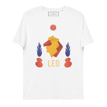 Leo Unisex Organic Cotton T-Shirt - Raw Edition