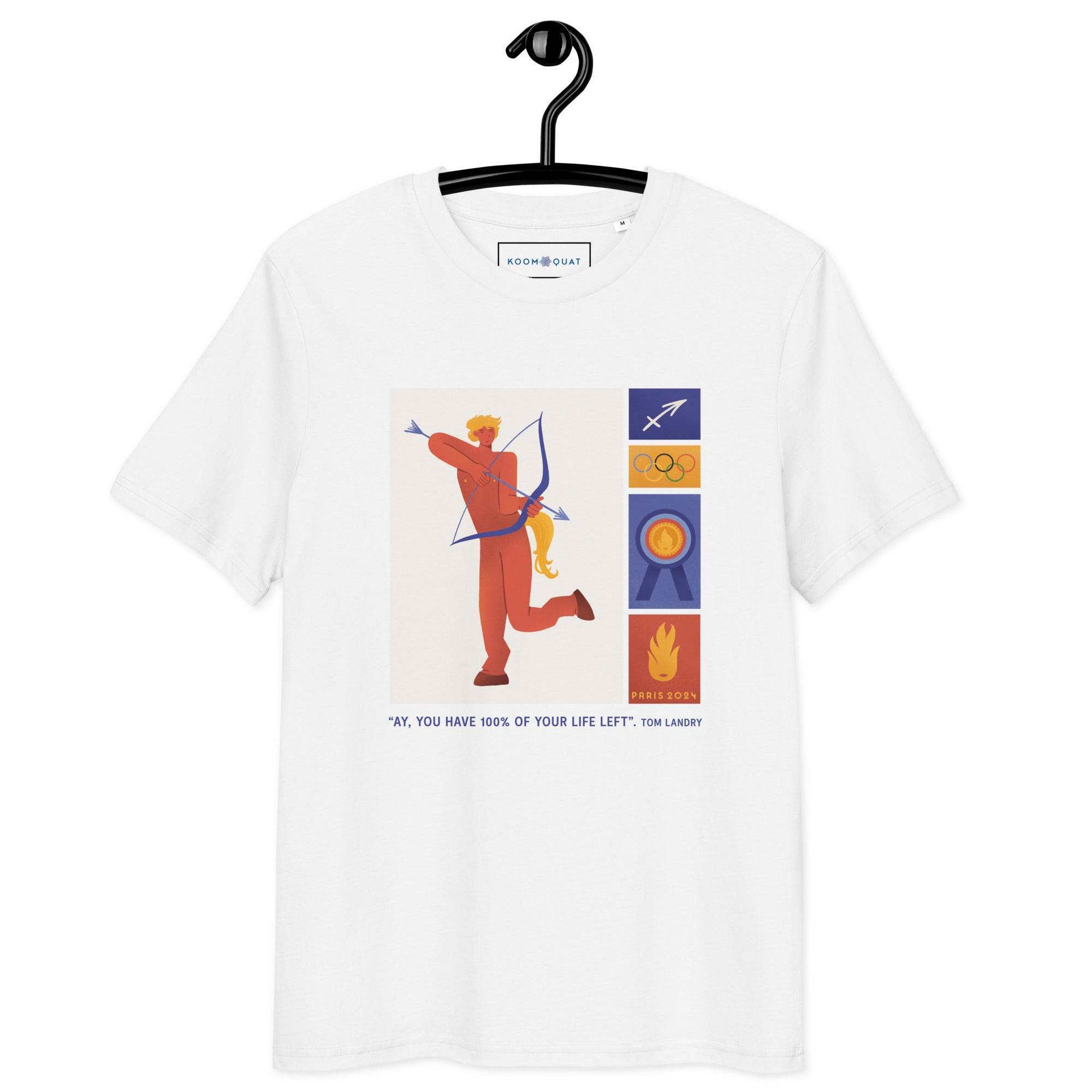 Unisex organic cotton t-shirt JO SAGITTARIUS - 