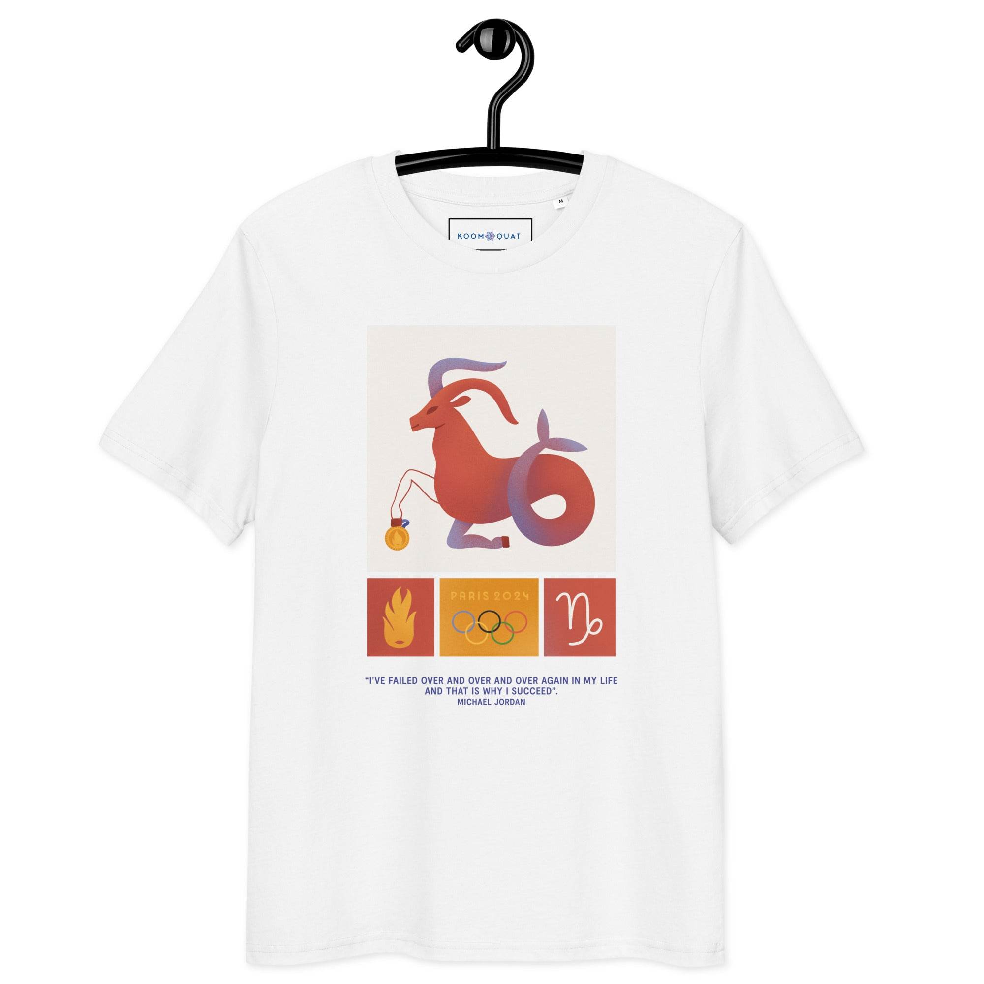 Unisex organic cotton t-shirt JO 2024 CAPRICORN - 