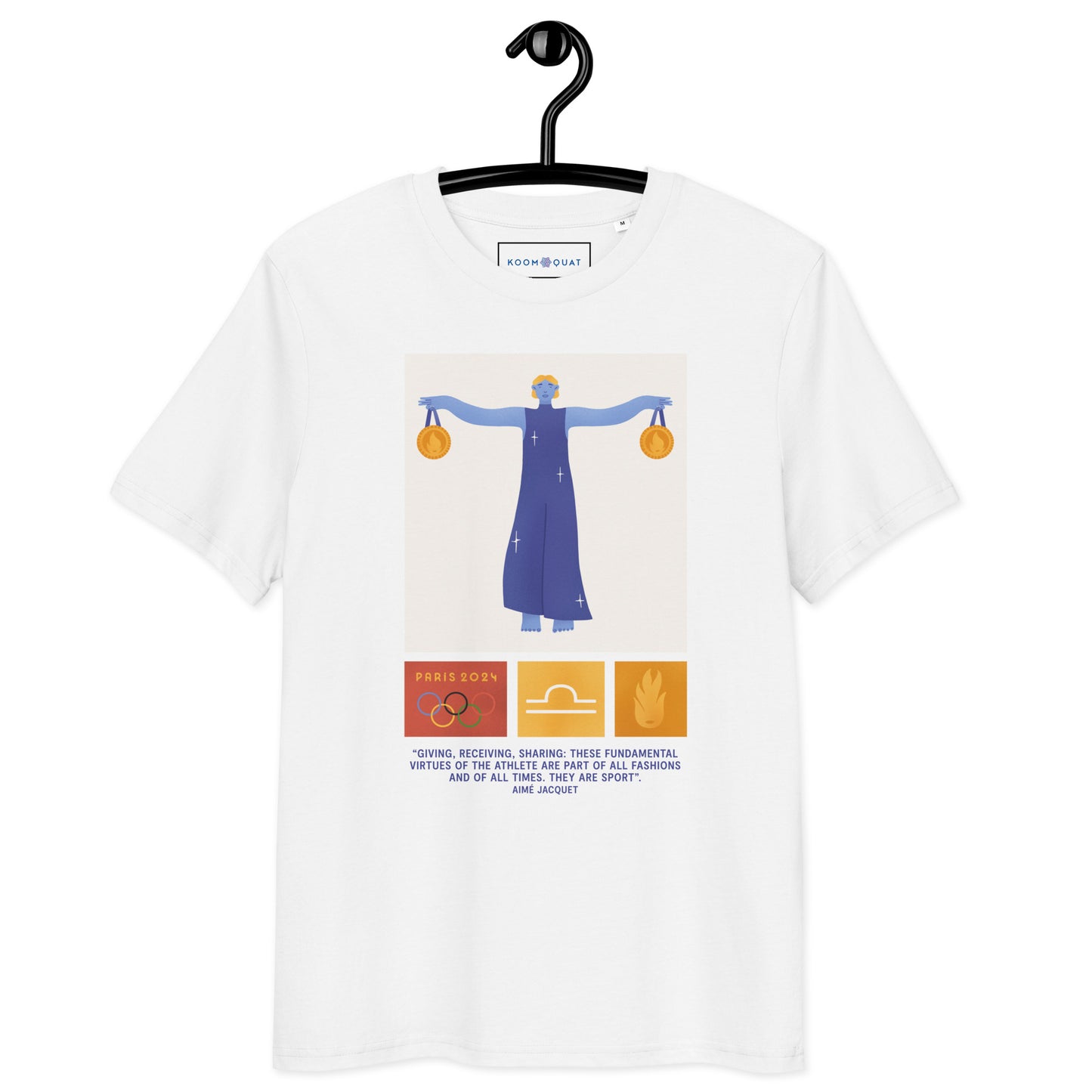 Unisex organic cotton t-shirt JO 2024 LIBRA