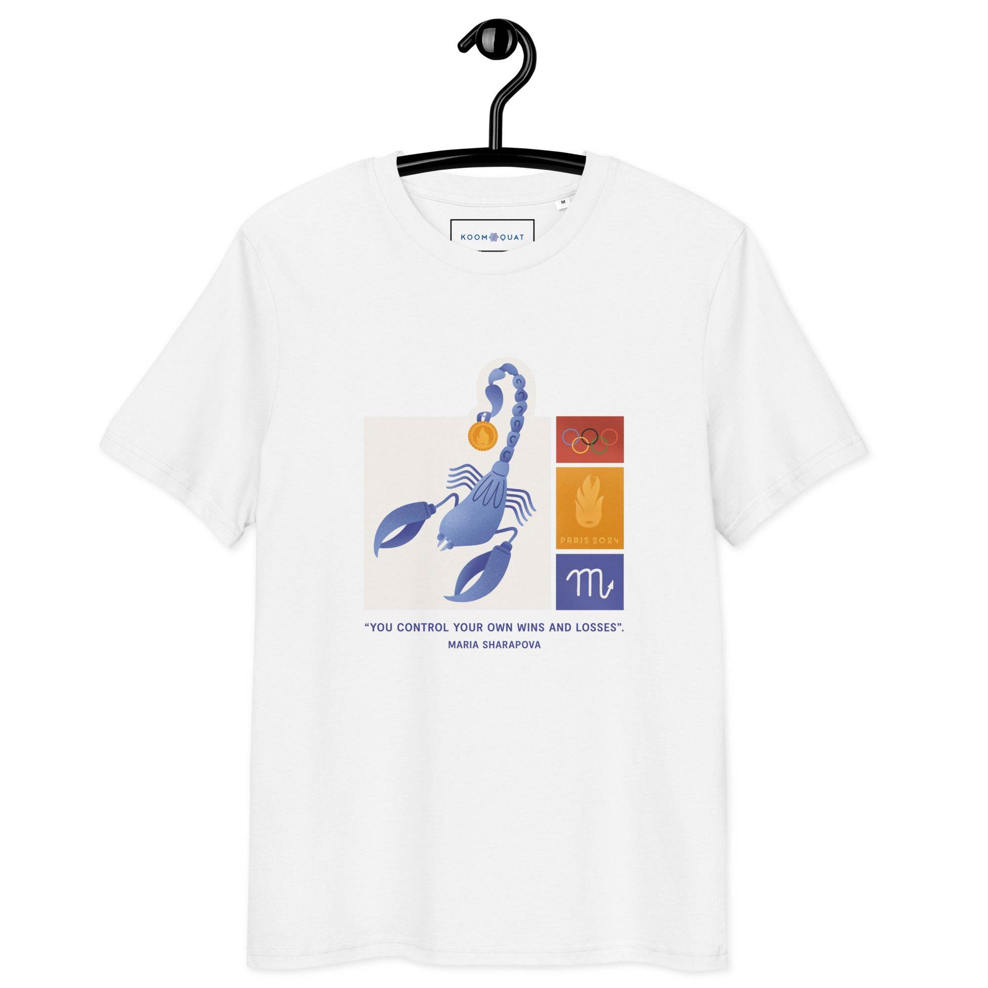 Unisex organic cotton t-shirt JO 2024 SCORPIO - 