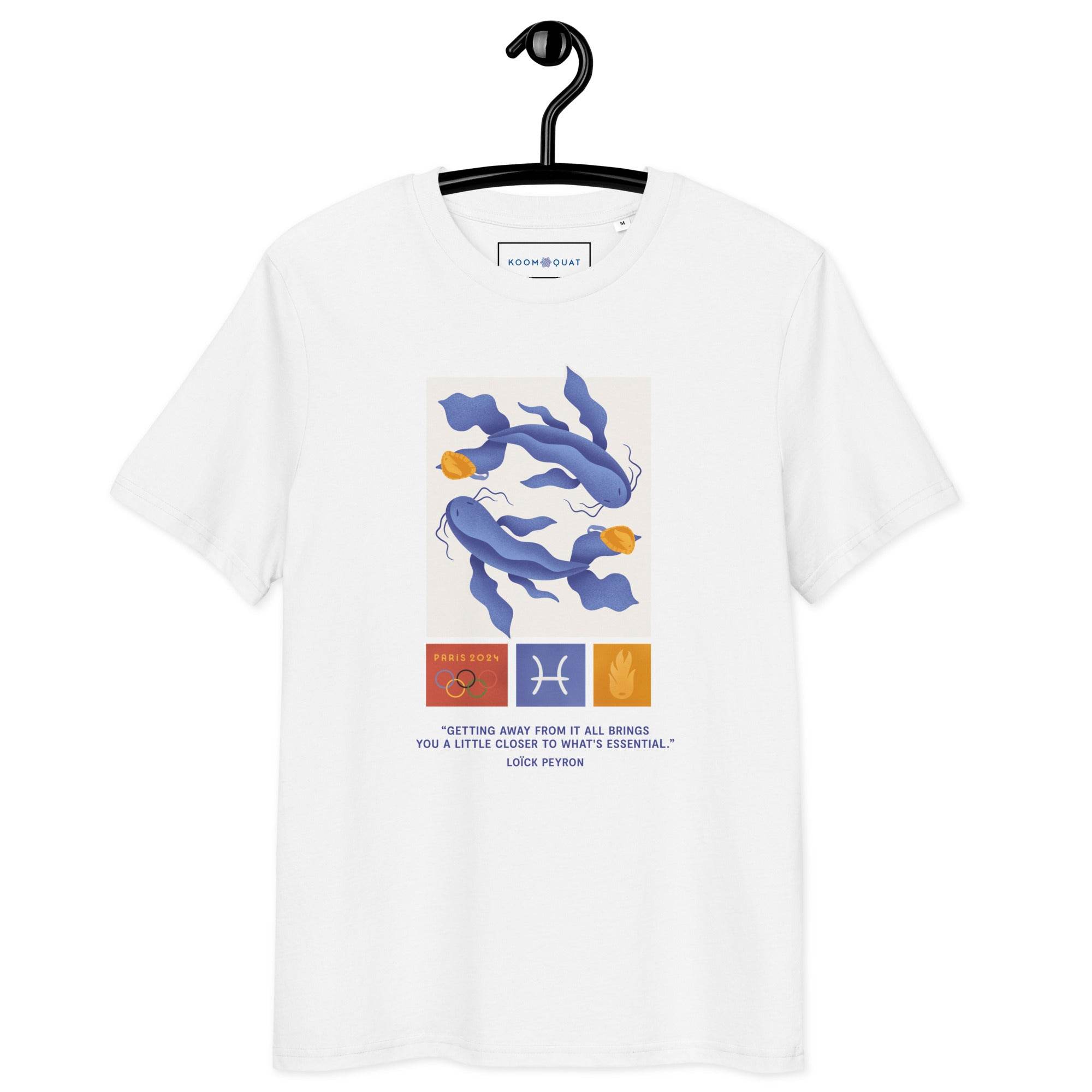 Unisex organic cotton t-shirt JO 2024 PISCES - 