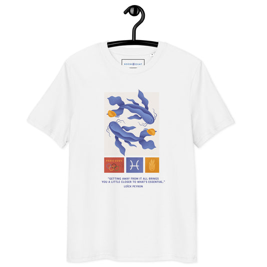 Unisex organic cotton t-shirt JO 2024 PISCES