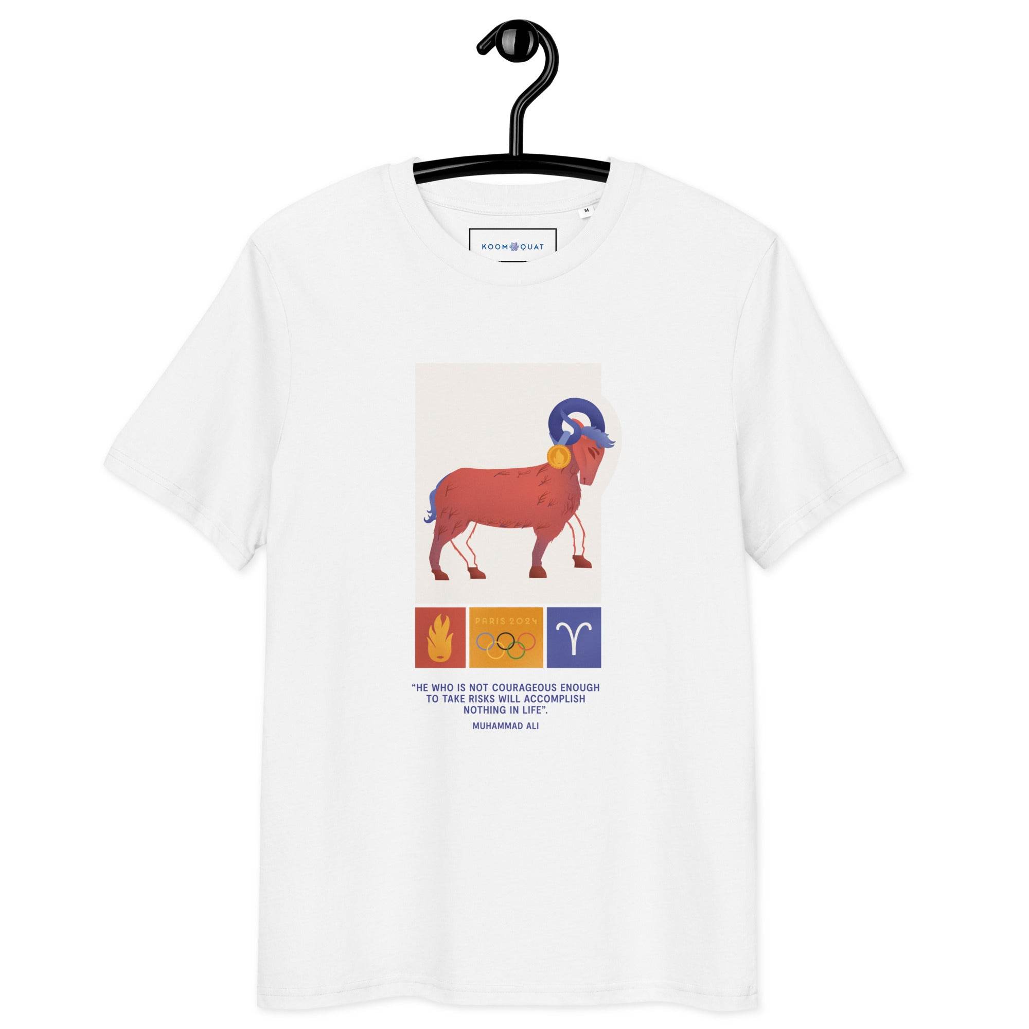 Unisex organic cotton t-shirt JO 2024 ARIES - 