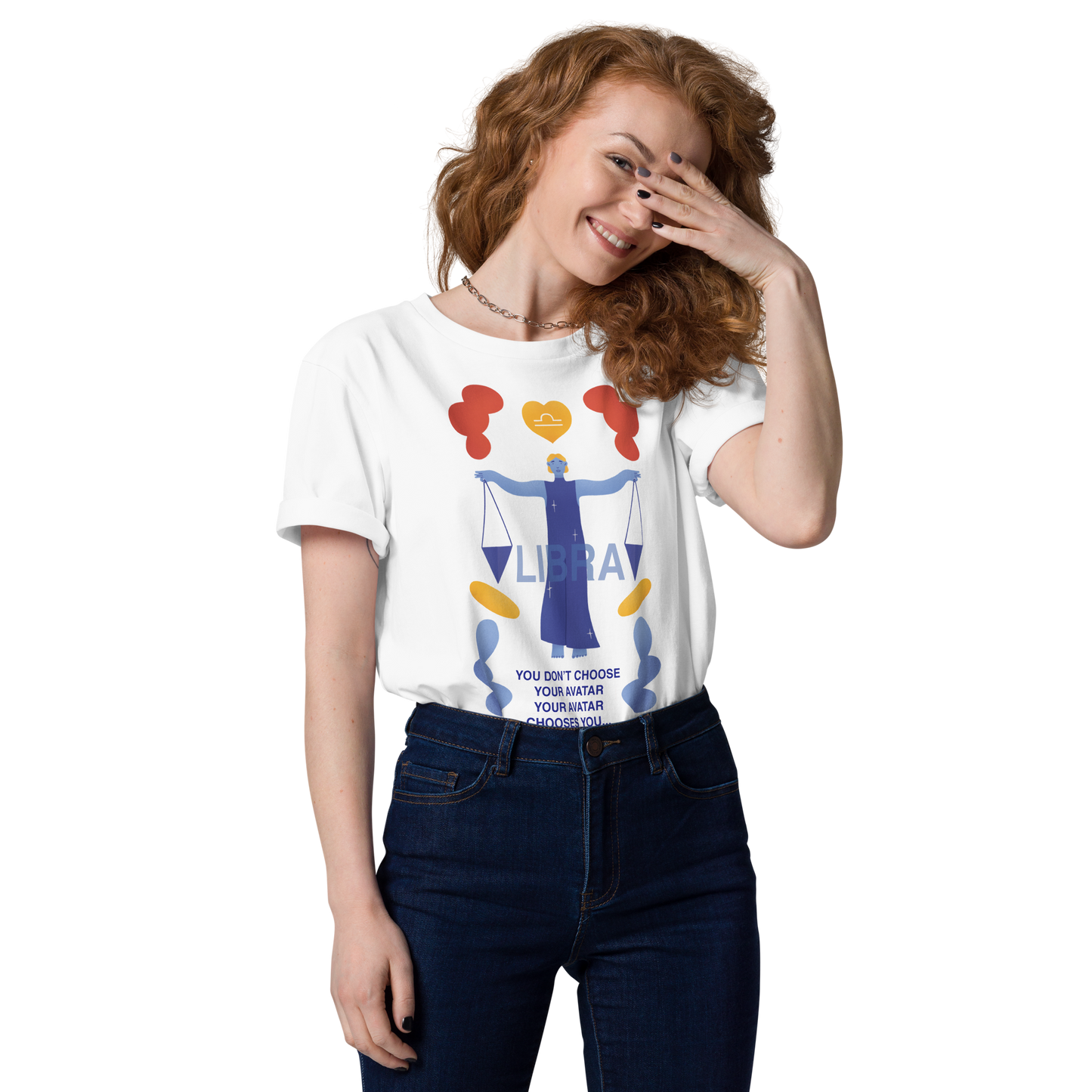 Libra Unisex Organic Cotton T-Shirt - Avatar Edition