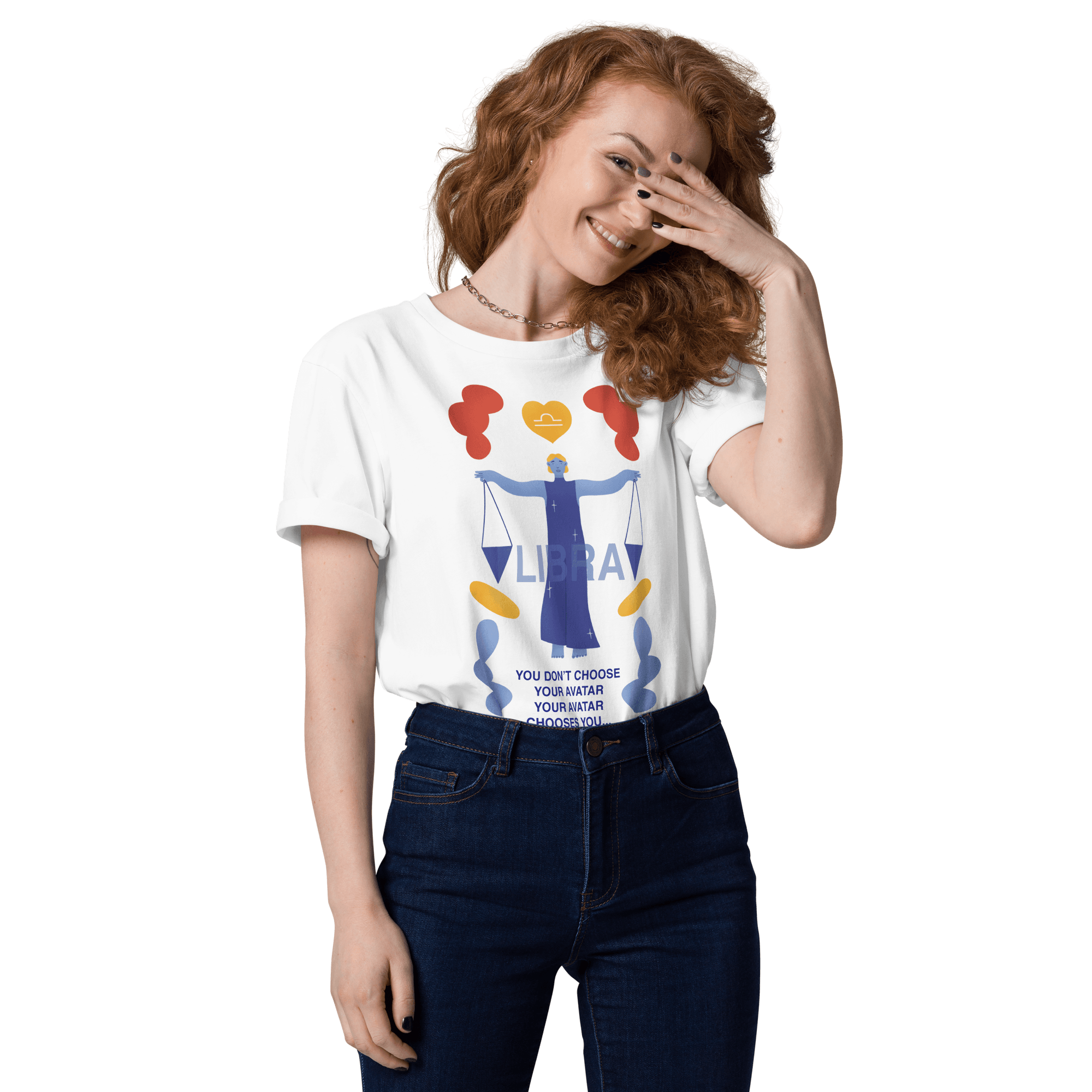 Libra Unisex Organic Cotton T-Shirt - Avatar Edition - 