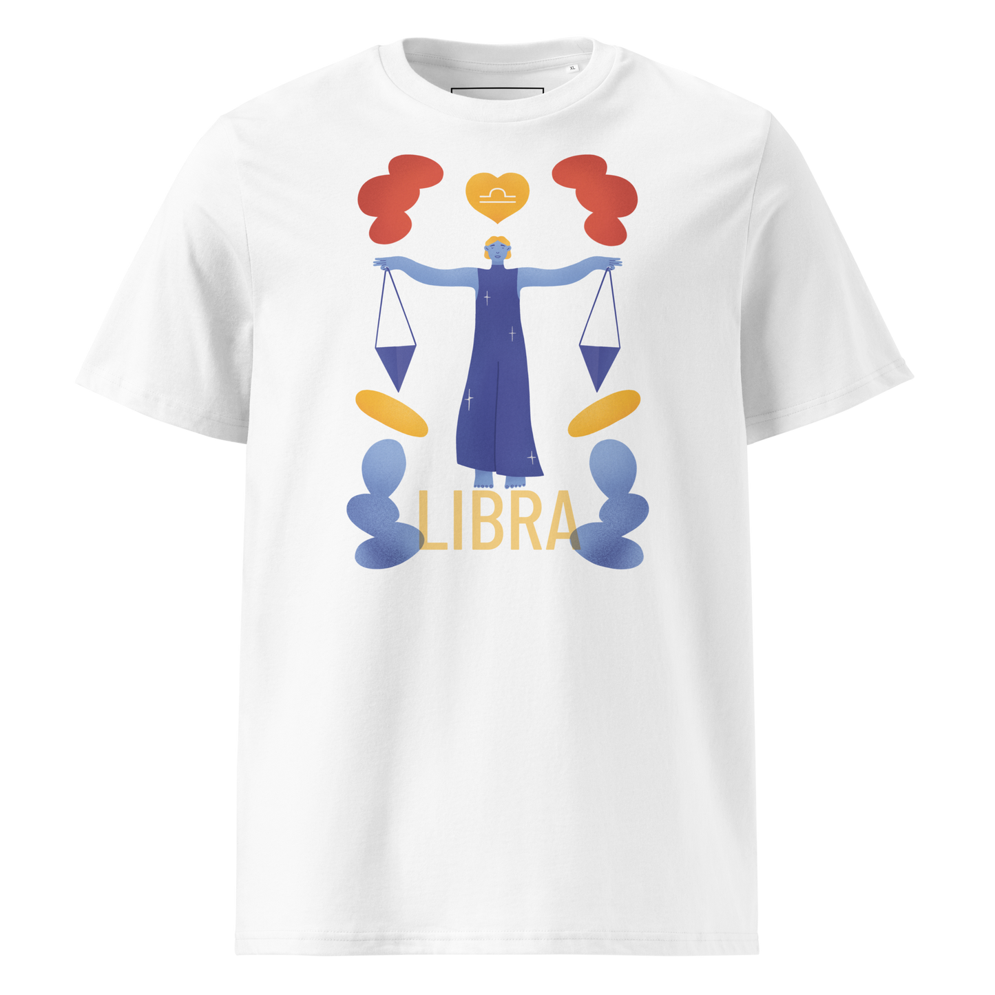 Libra Unisex Organic Cotton T-Shirt - Raw Edition