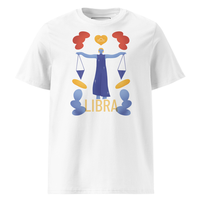 Libra Unisex Organic Cotton T-Shirt - Raw Edition