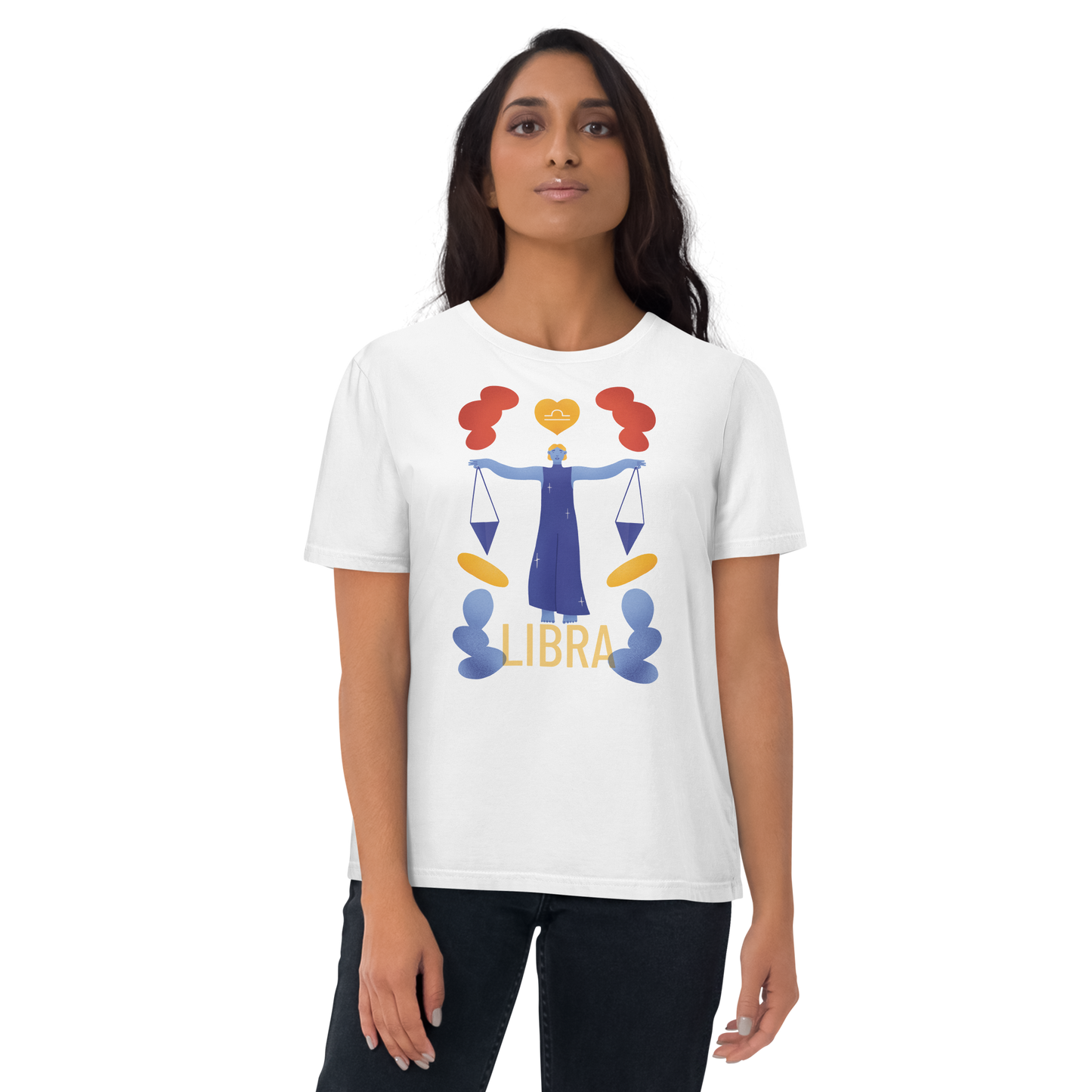 Libra Unisex Organic Cotton T-Shirt - Raw Edition