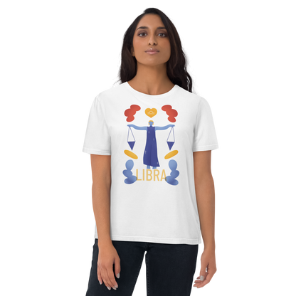 Libra Unisex Organic Cotton T-Shirt - Raw Edition