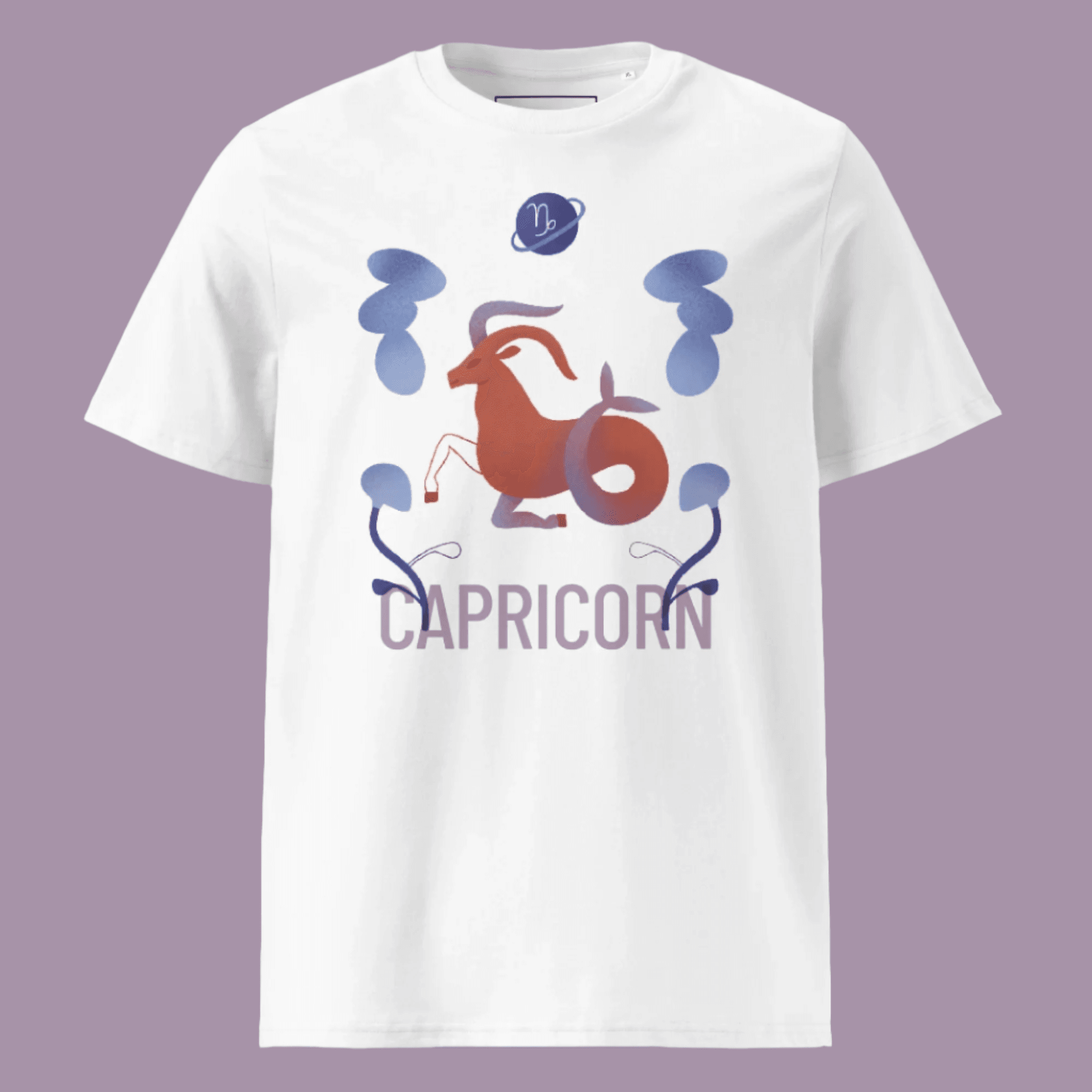 Capricorn Unisex Organic Cotton T-Shirt - Raw Edition - 