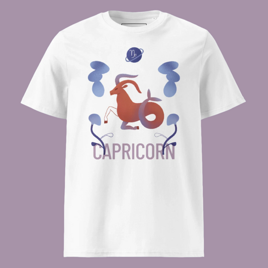 Capricorn Unisex Organic Cotton T-Shirt - Raw Edition