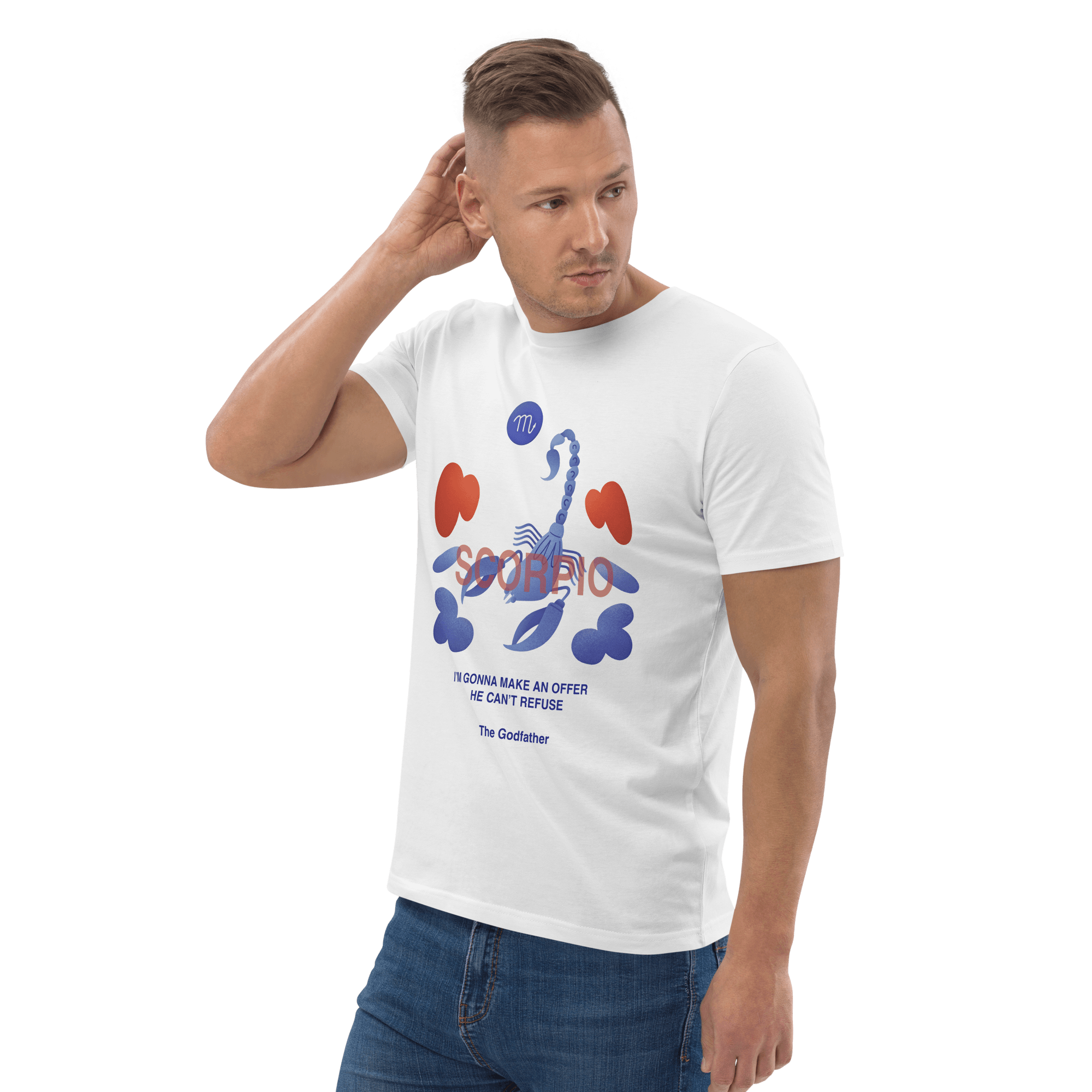 SCORPIO Unisex organic cotton t-shirt Godfather B - 