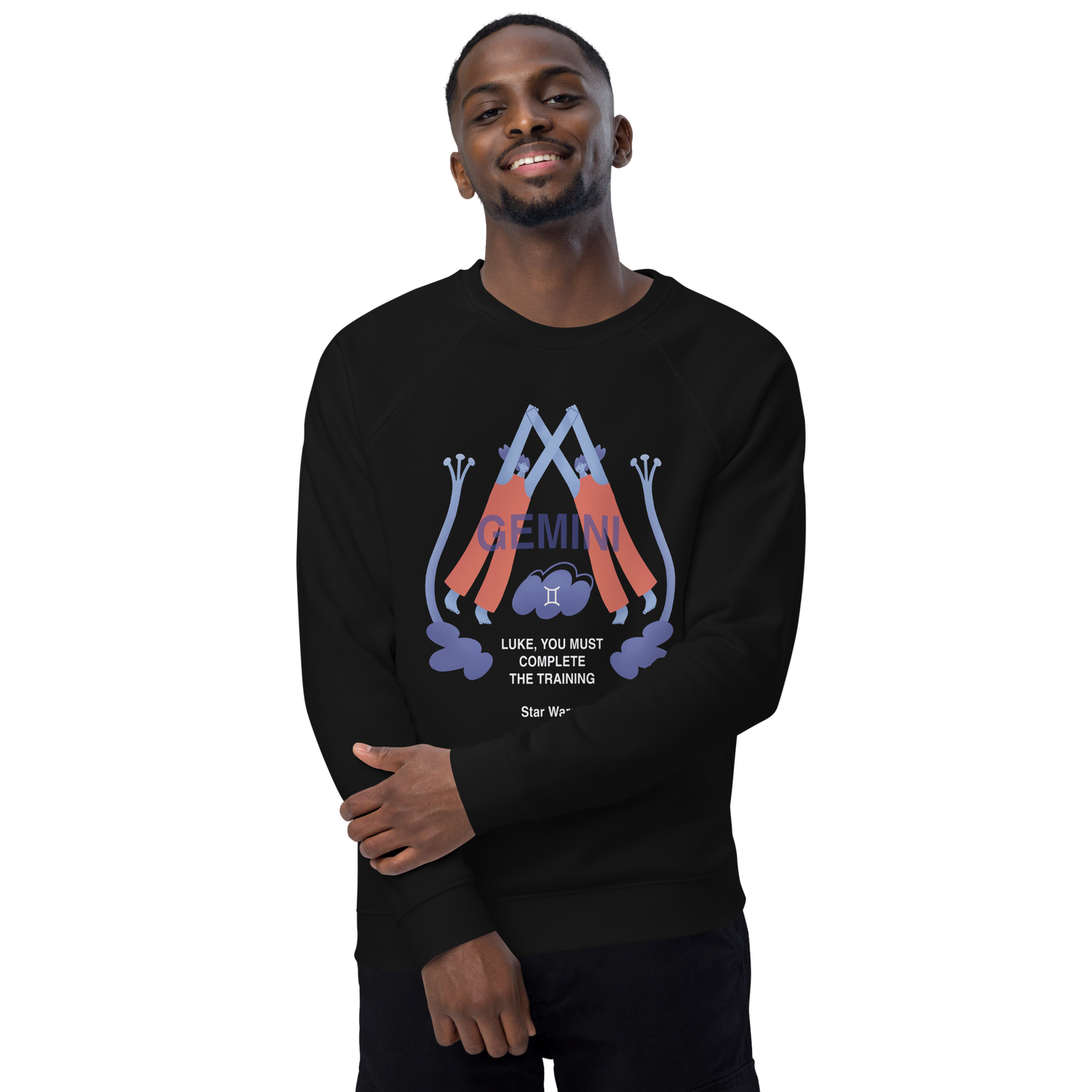 Gemini Unisex Organic Raglan Sweatshirt - Star Wars Edition