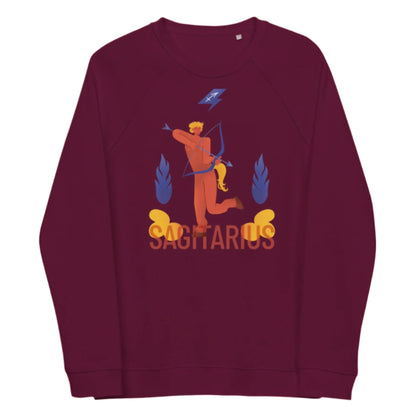 Sagittarius Unisex Organic Raglan Sweatshirt - Raw Edition