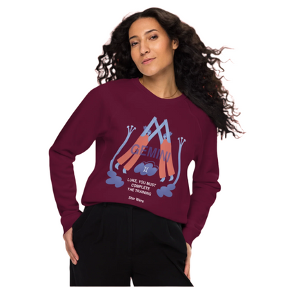 Gemini Unisex Organic Raglan Sweatshirt - Star Wars Edition