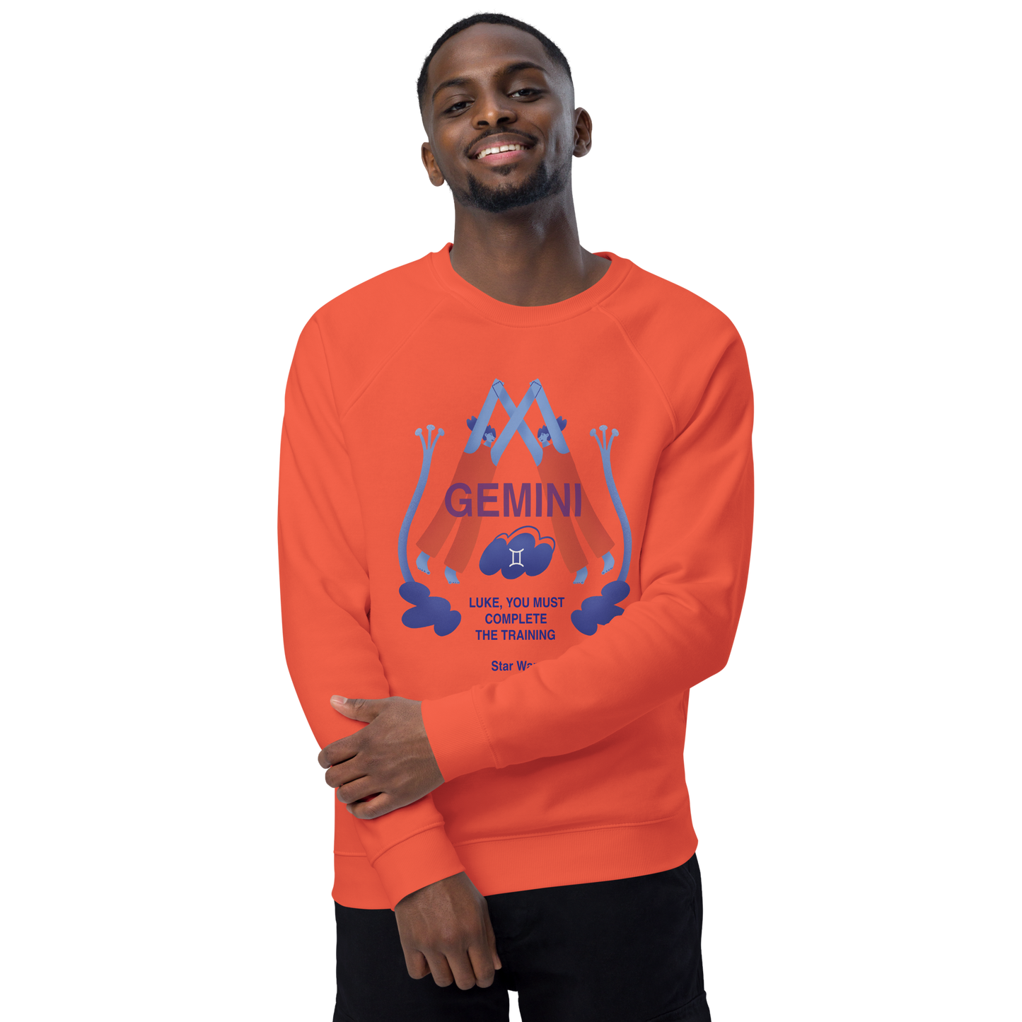 Gemini Unisex Organic Raglan Sweatshirt - Star Wars Edition