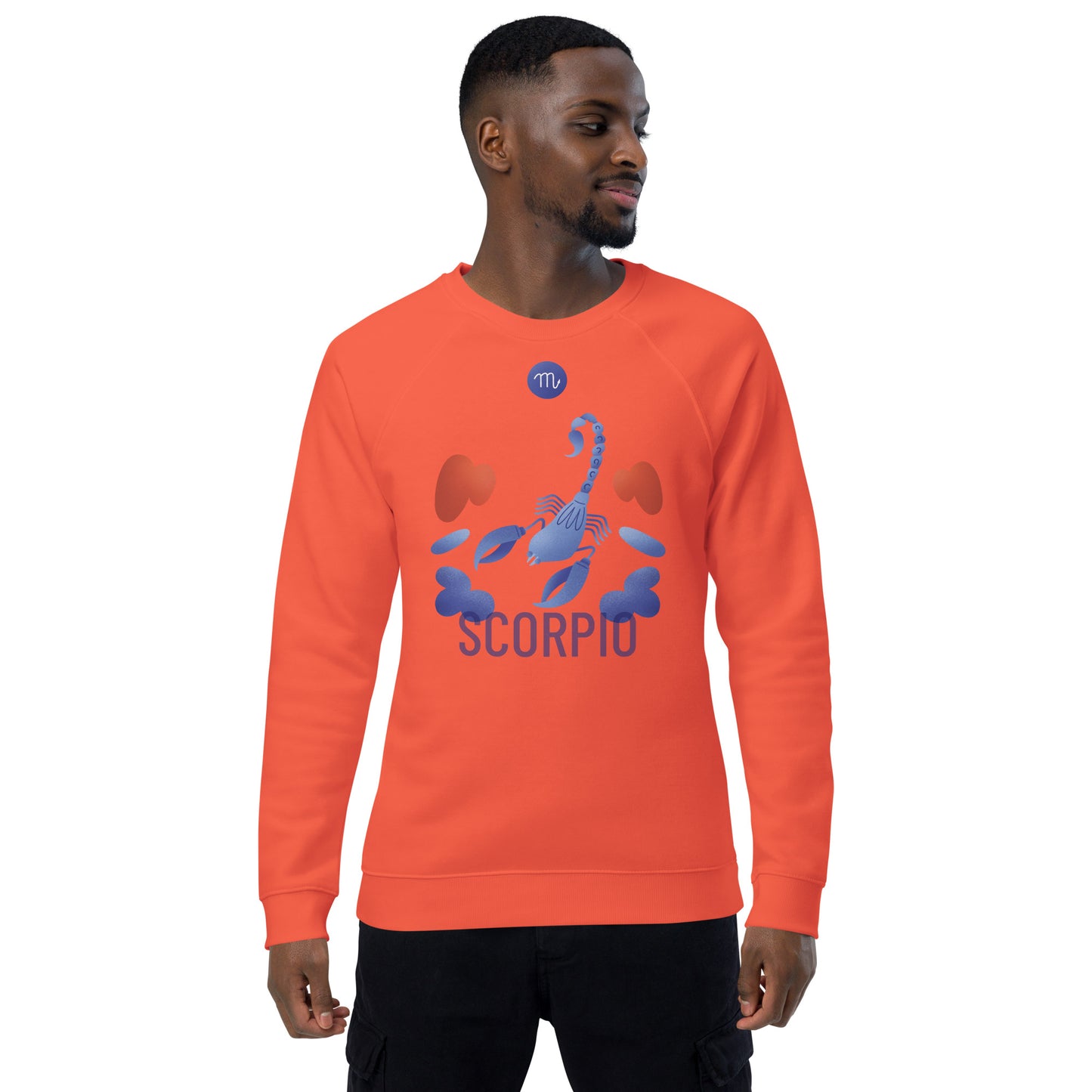 Scorpio Unisex Organic Raglan Sweatshirt - Raw Edition