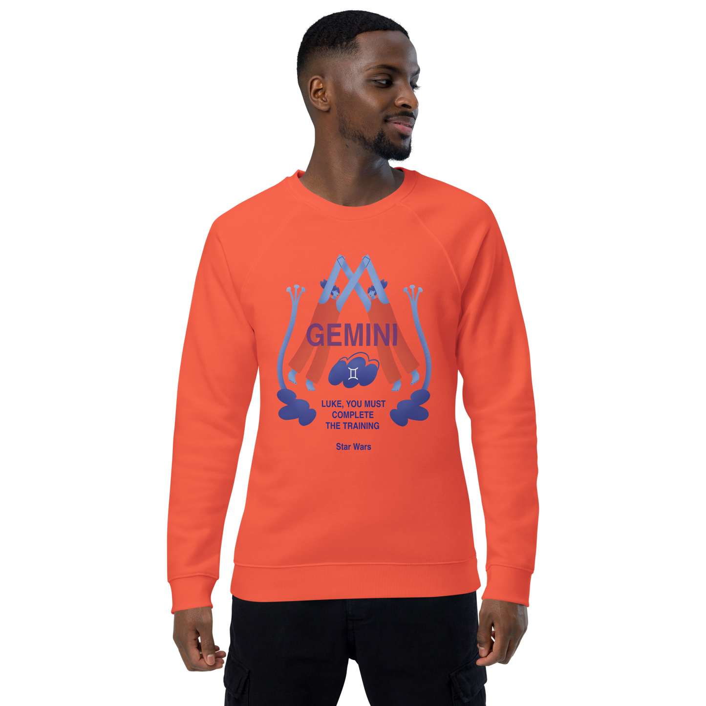 Gemini Unisex Organic Raglan Sweatshirt - Star Wars Edition