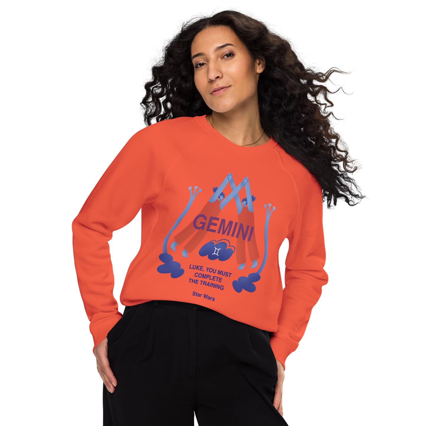 Gemini Unisex Organic Raglan Sweatshirt - Star Wars Edition