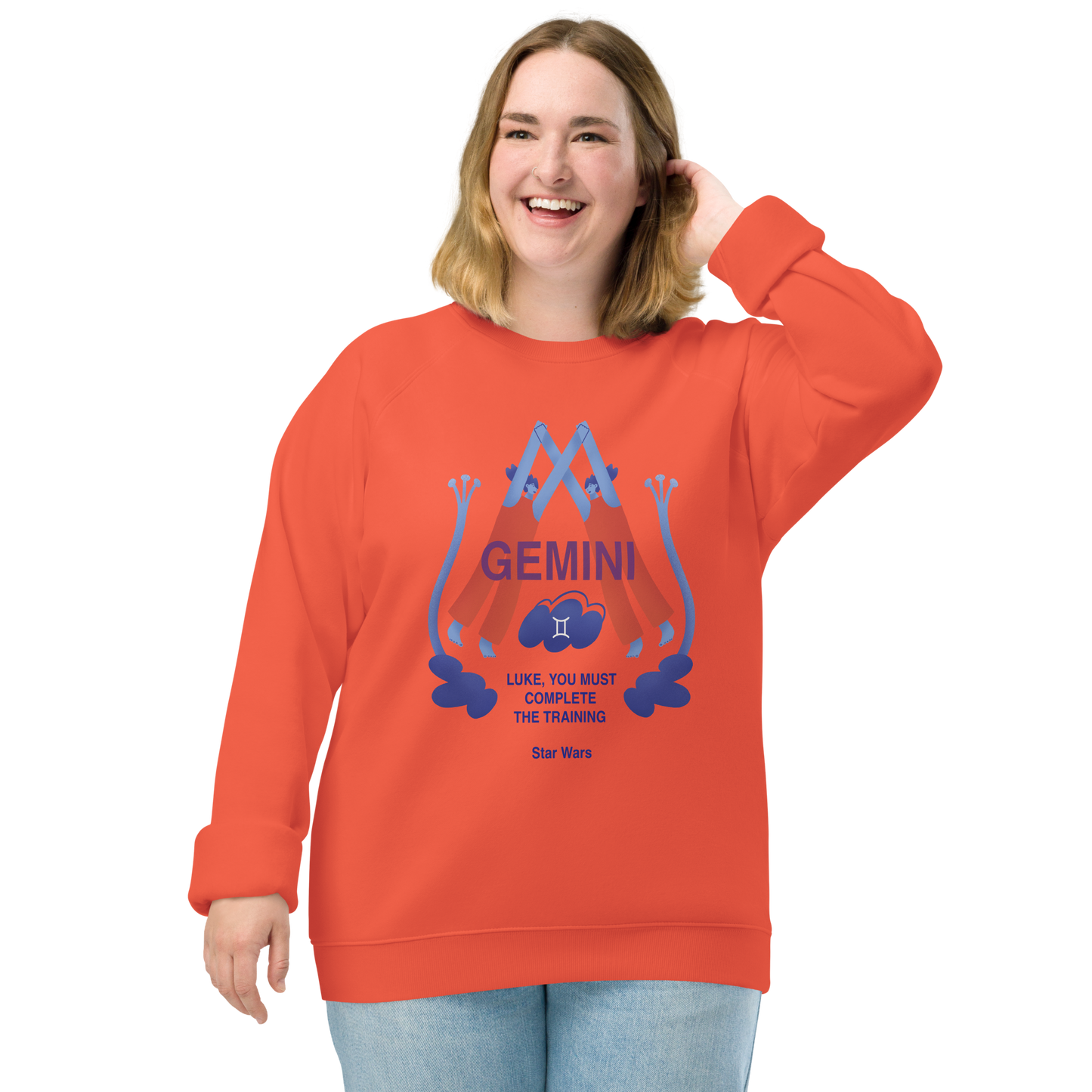 Gemini Unisex Organic Raglan Sweatshirt - Star Wars Edition