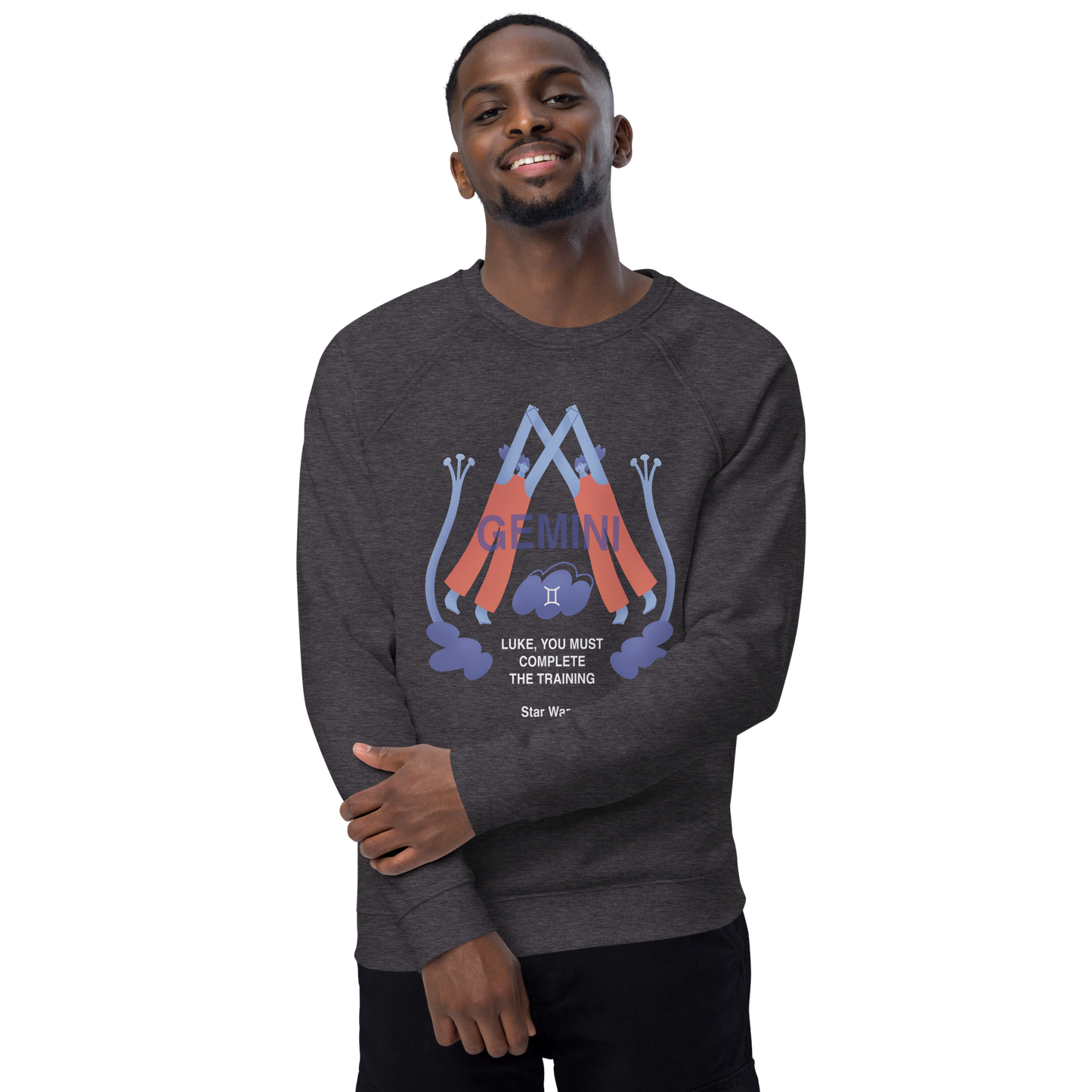 Gemini Unisex Organic Raglan Sweatshirt - Star Wars Edition