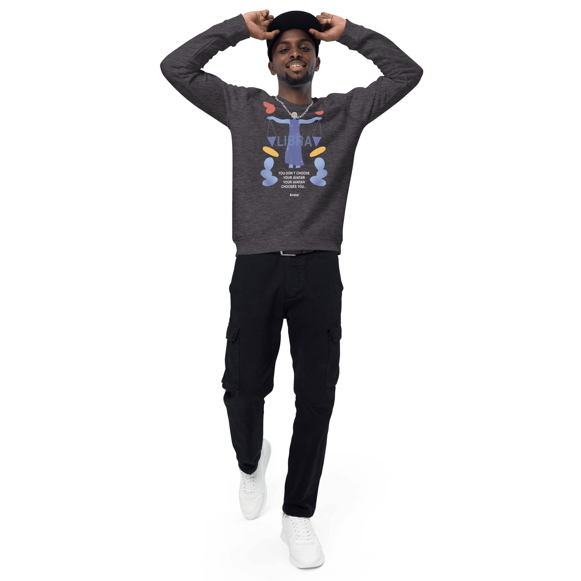 Libra Unisex Organic Raglan Sweatshirt - Avatar Edition - 