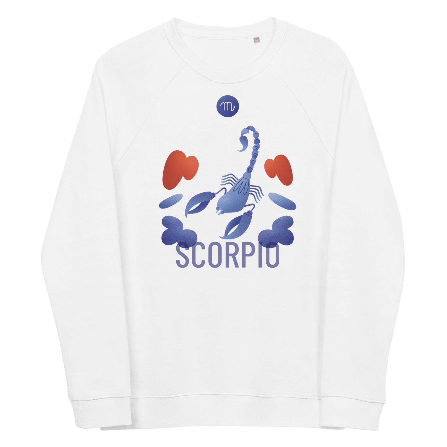 Scorpio Unisex Organic Raglan Sweatshirt - Raw Edition