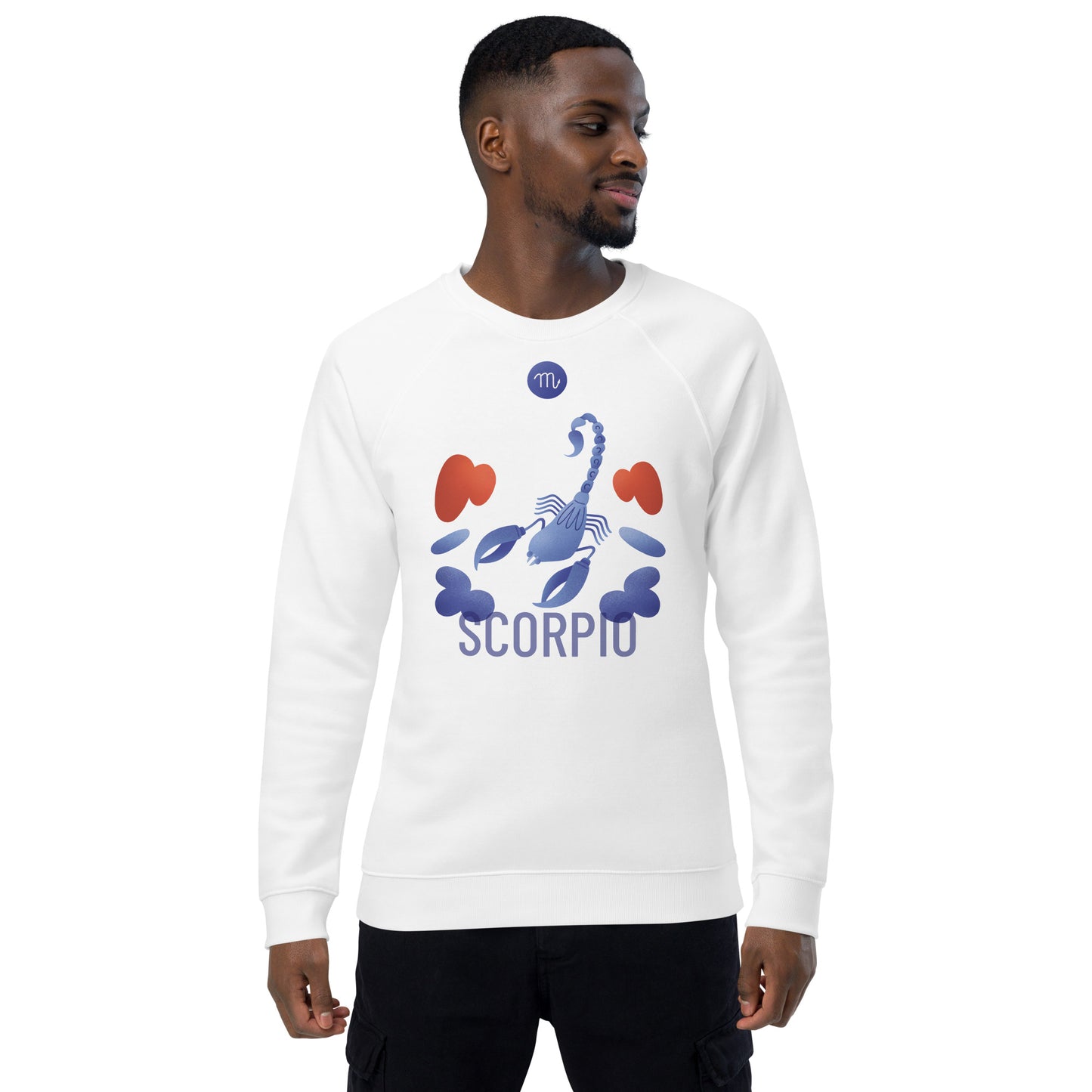 Scorpio Unisex Organic Raglan Sweatshirt - Raw Edition