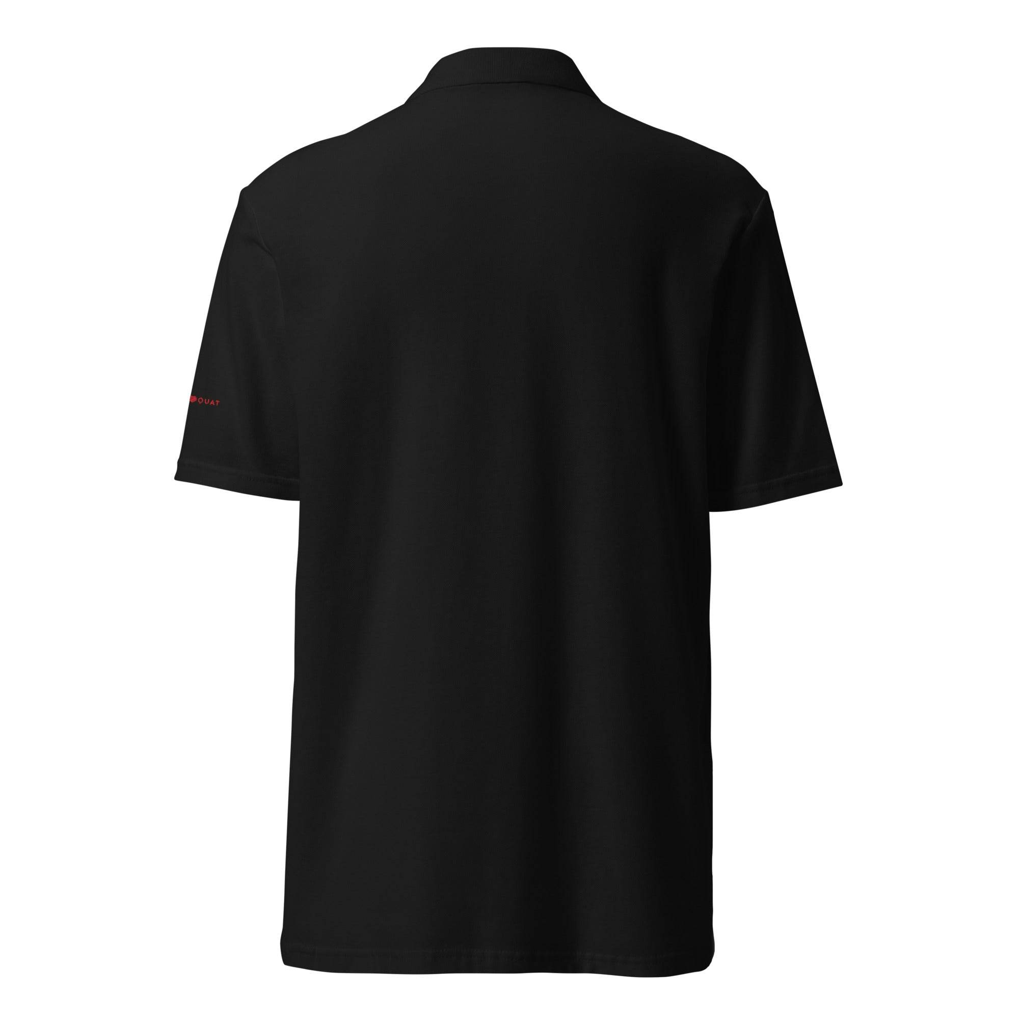 Unisex pique polo shirt LIBRA RED - 