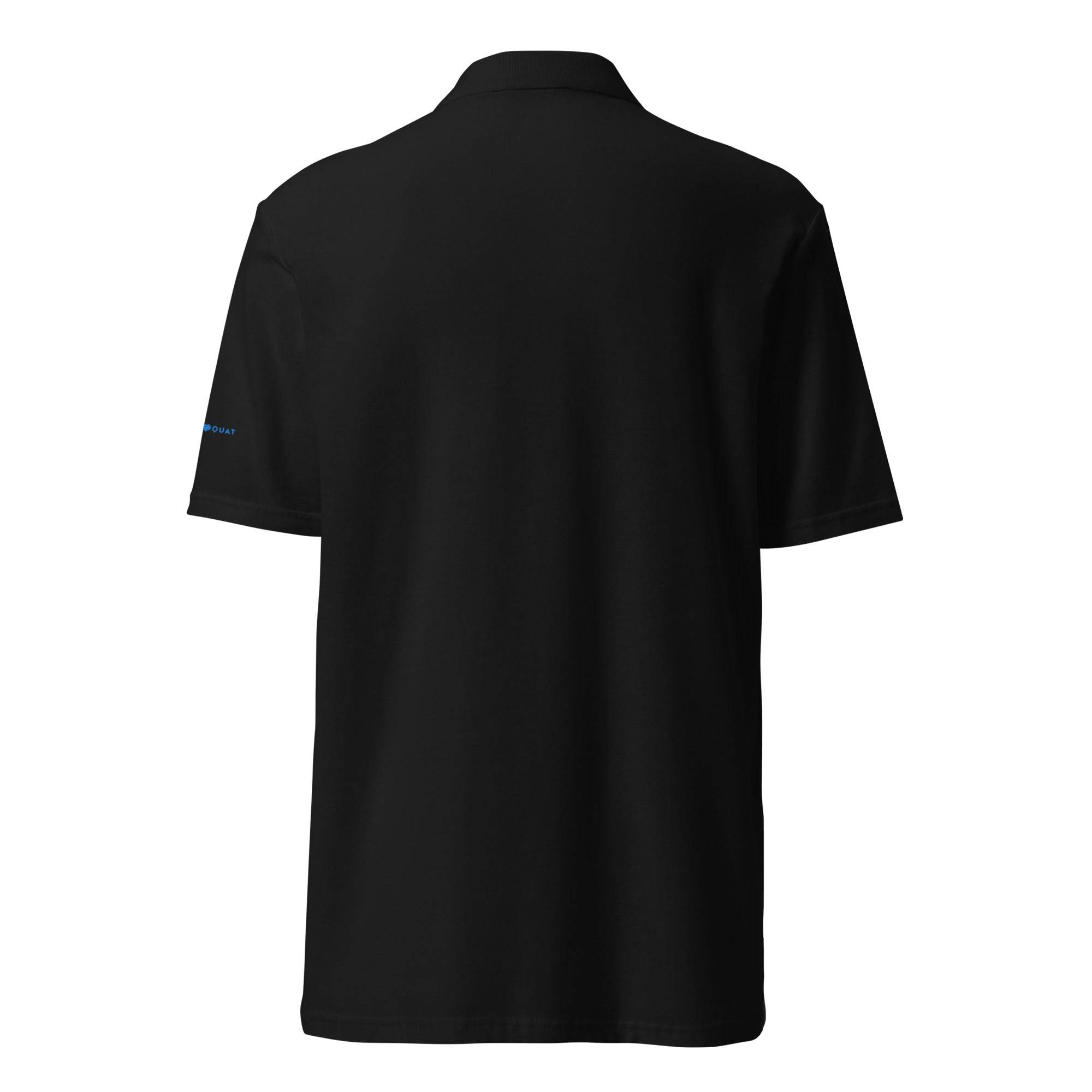 Unisex pique polo shirt LIBRA TURQUOISE - 