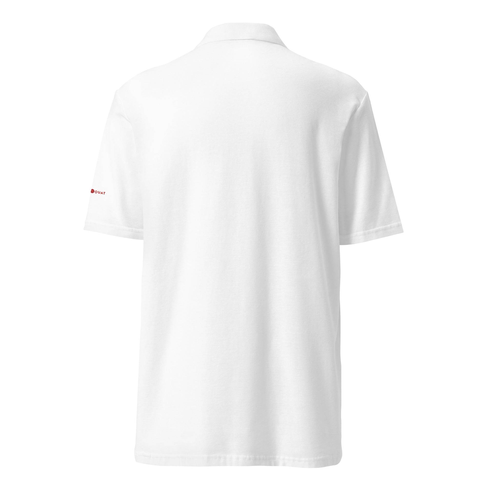 Unisex pique polo shirt TAURUS RED - 