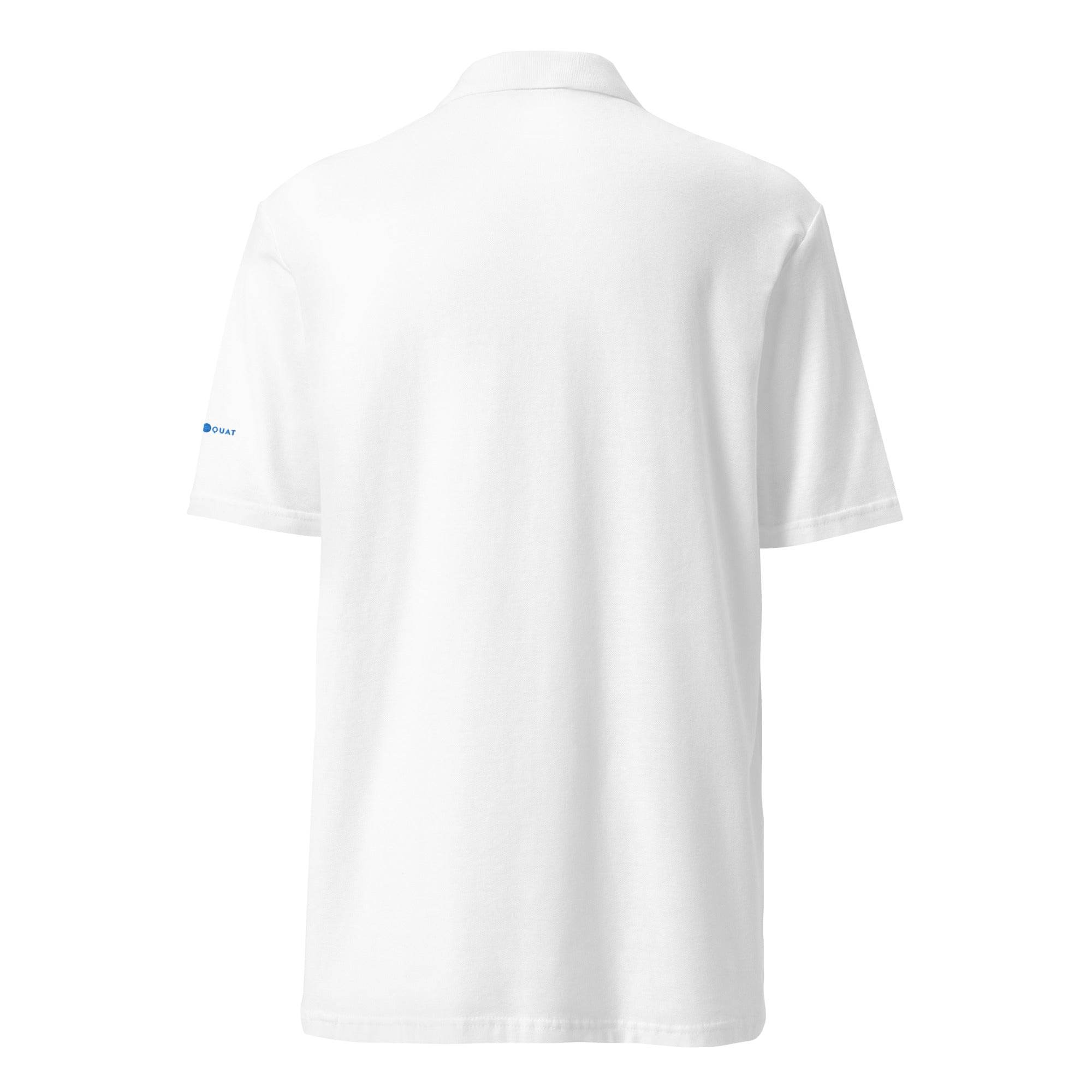 Unisex pique polo shirt AQUARIUS TURQUOISE - 