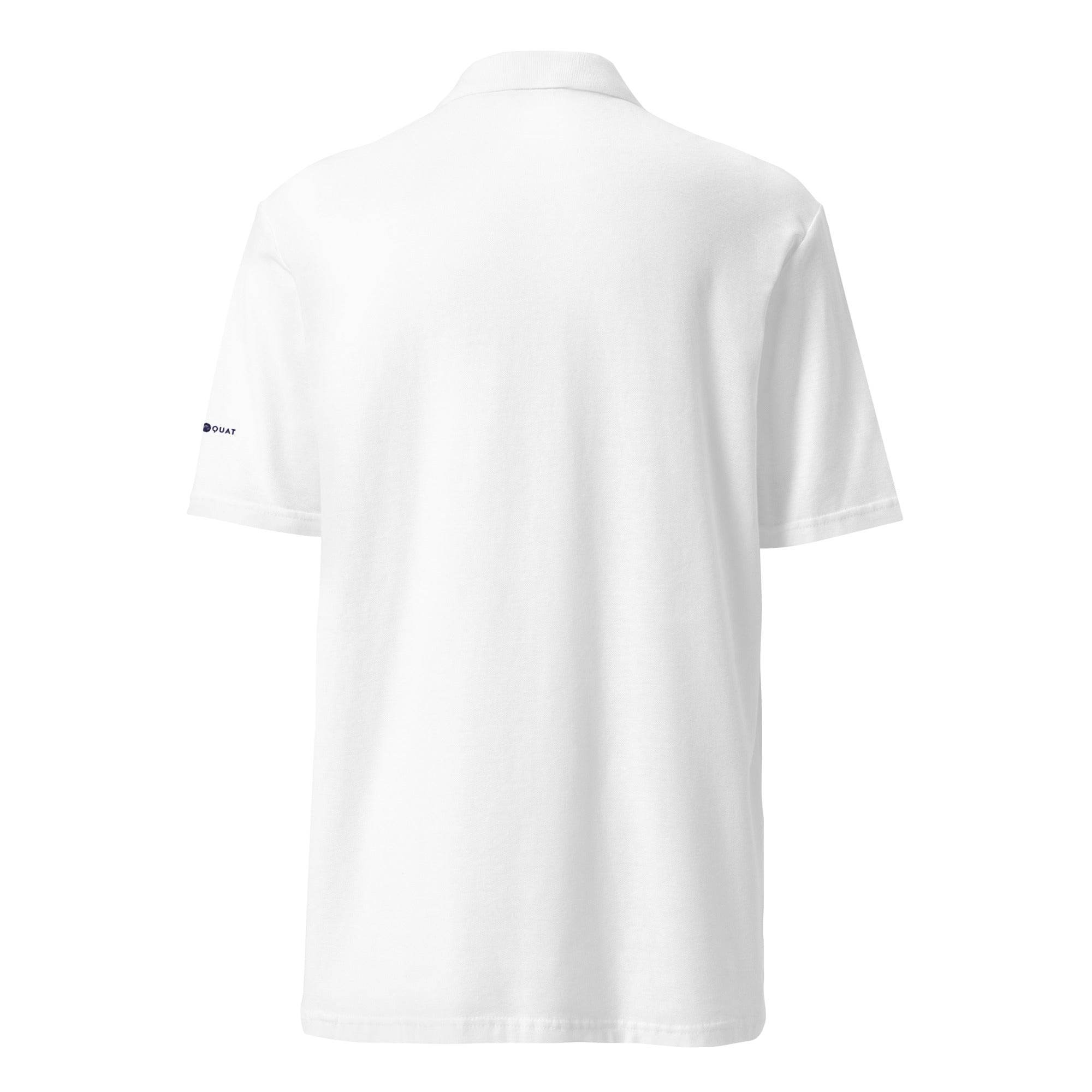 Unisex pique polo shirt SCORPIO BLUE NAVY - 