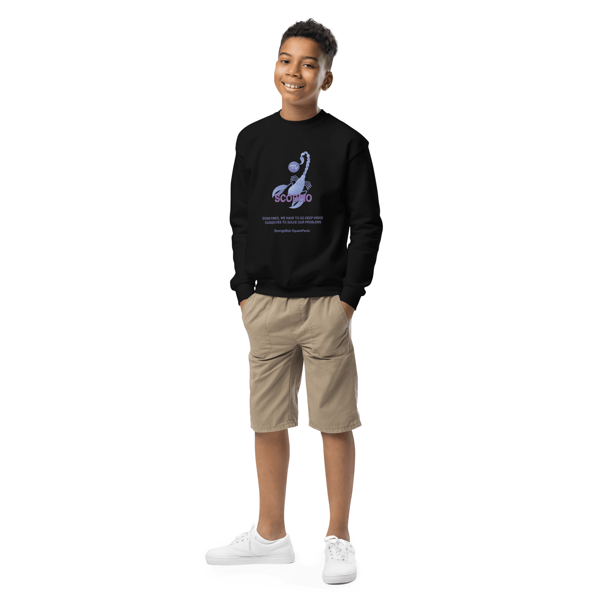 Scorpio Youth Crewneck Sweatshirt - 