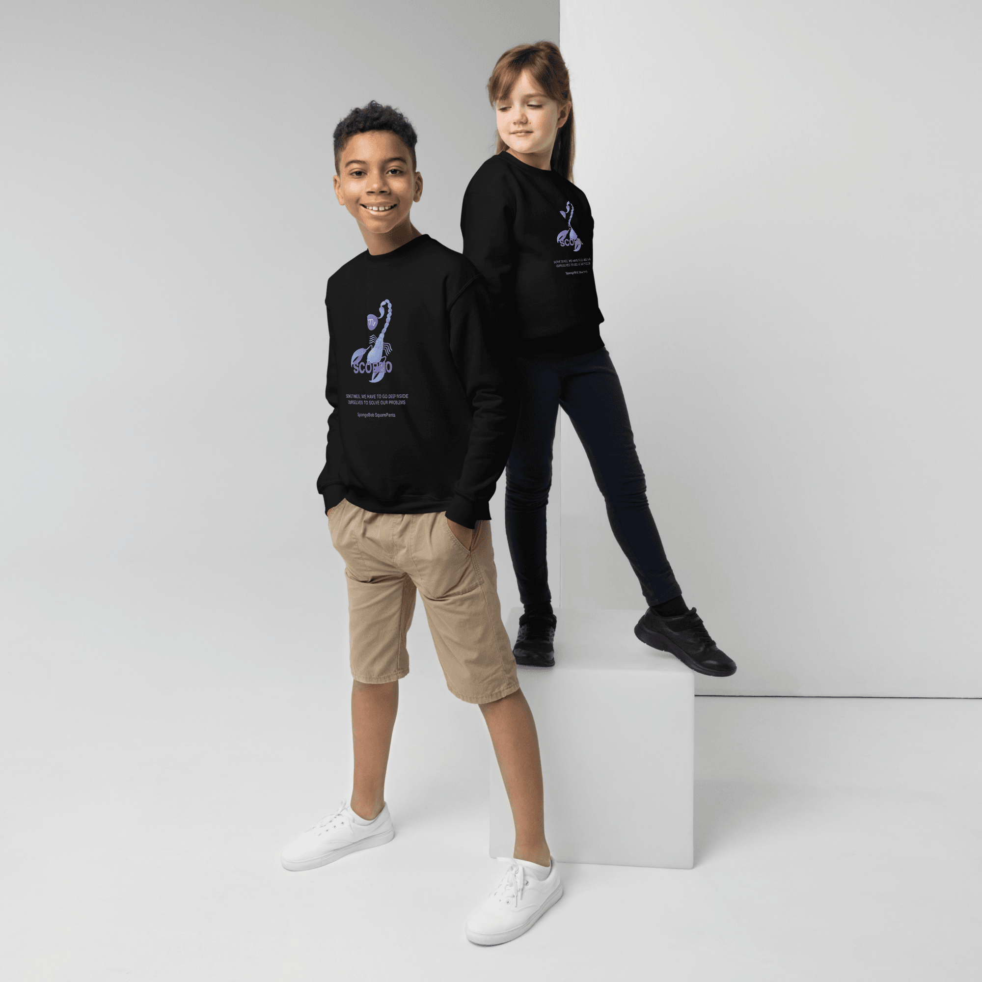 Scorpio Youth Crewneck Sweatshirt - 