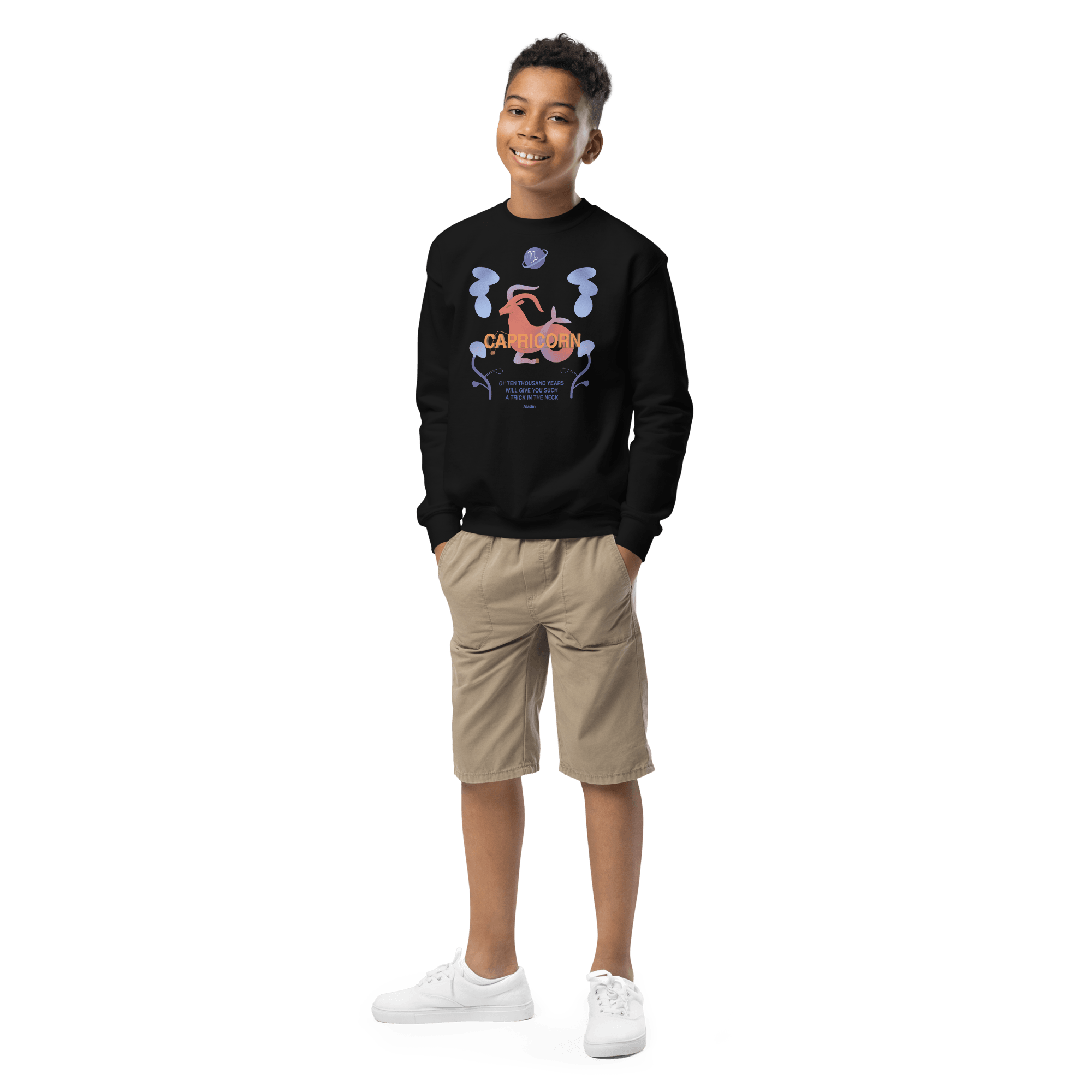 Capricorn Youth Crewneck Sweatshirt - 