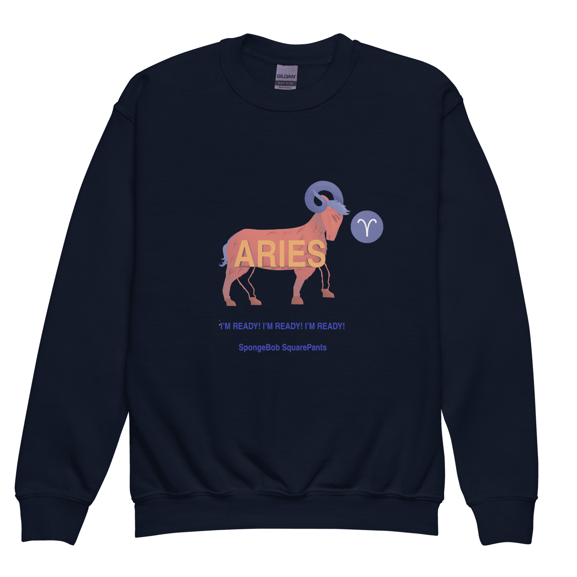 Aries Youth Crewneck Sweatshirt - 
