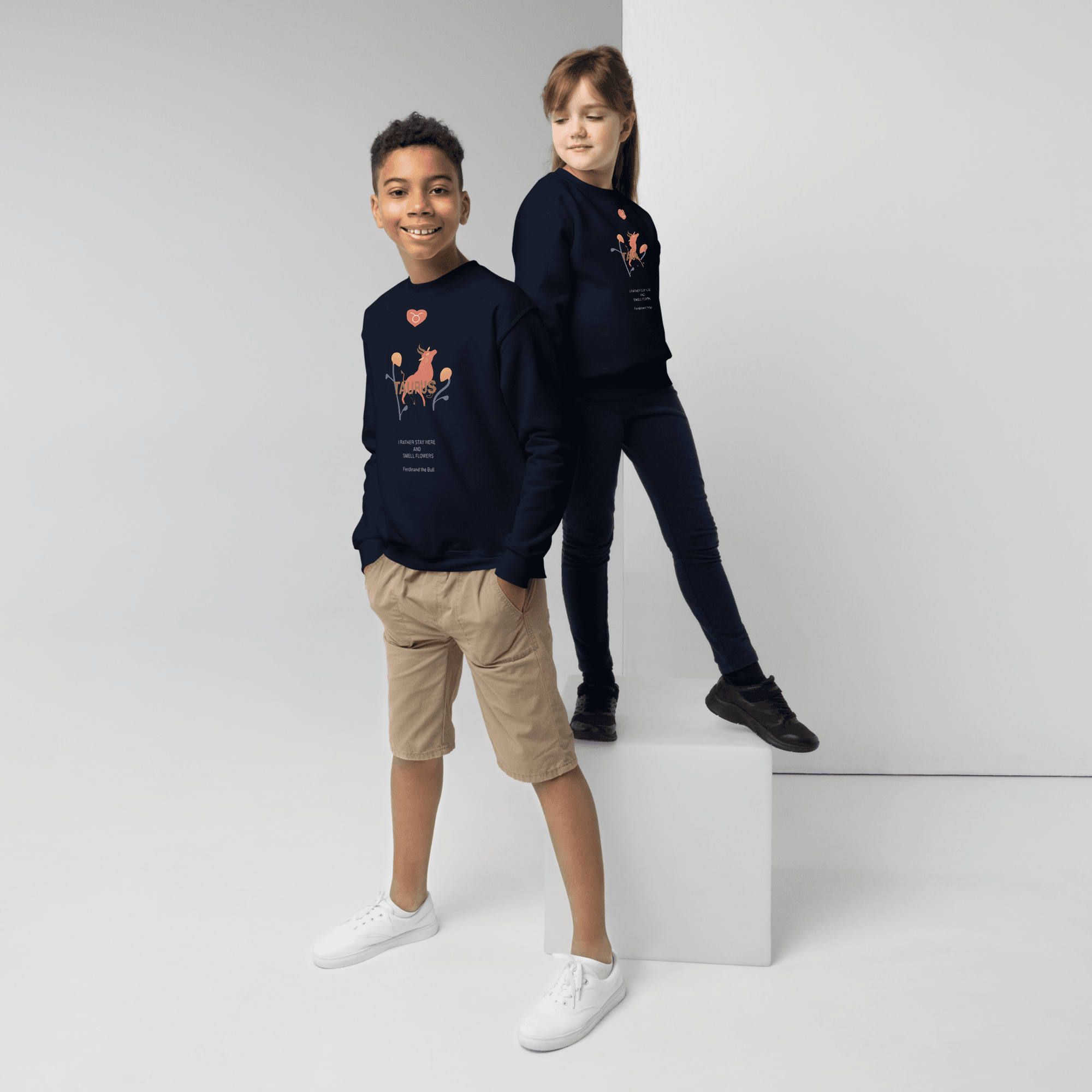 Taurus Youth Crewneck Sweatshirt - 