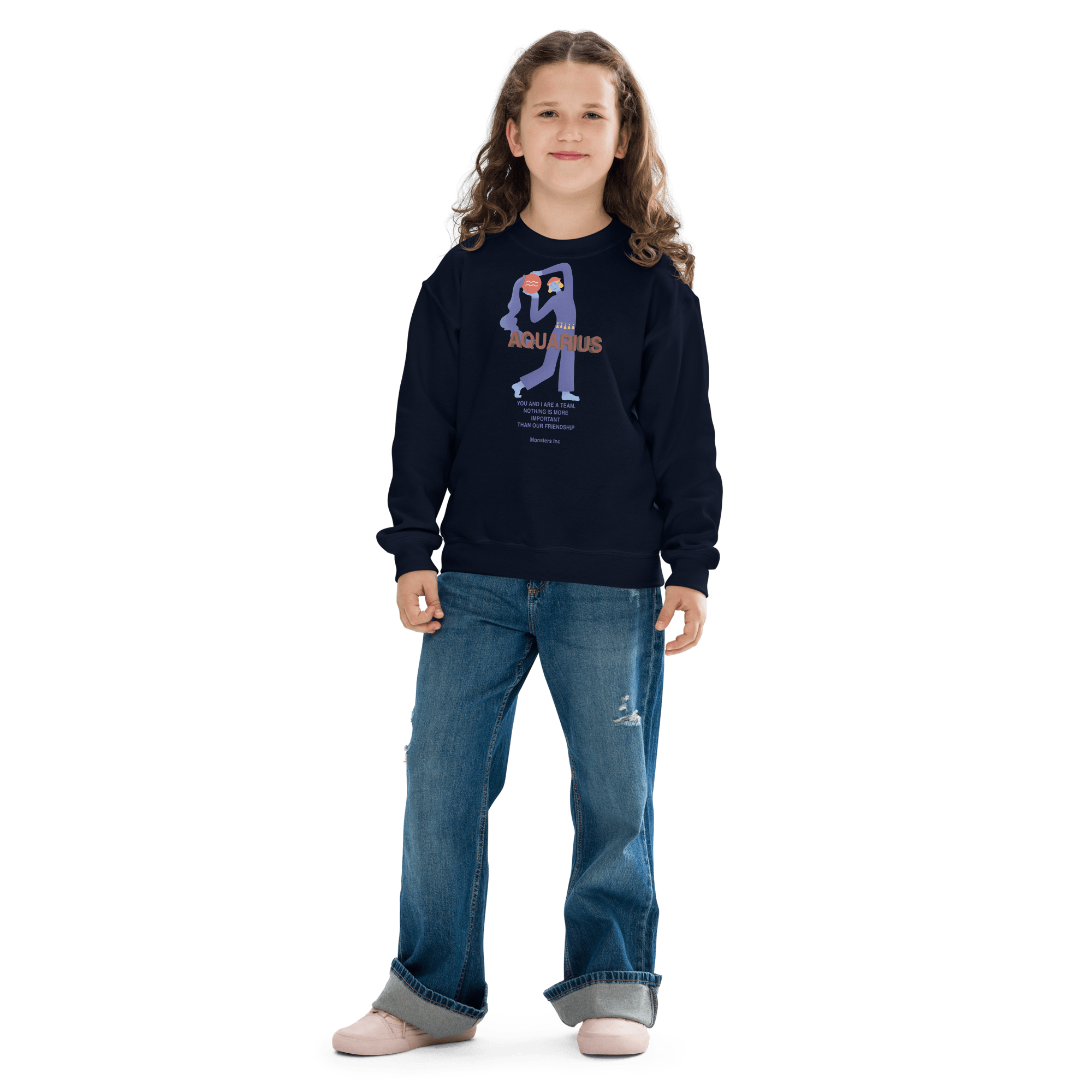 Aquarius Youth Crewneck Sweatshirt - 