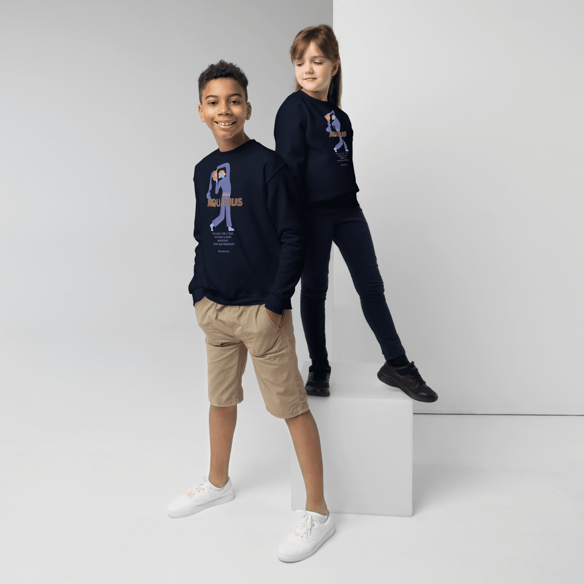 Aquarius Youth Crewneck Sweatshirt - 