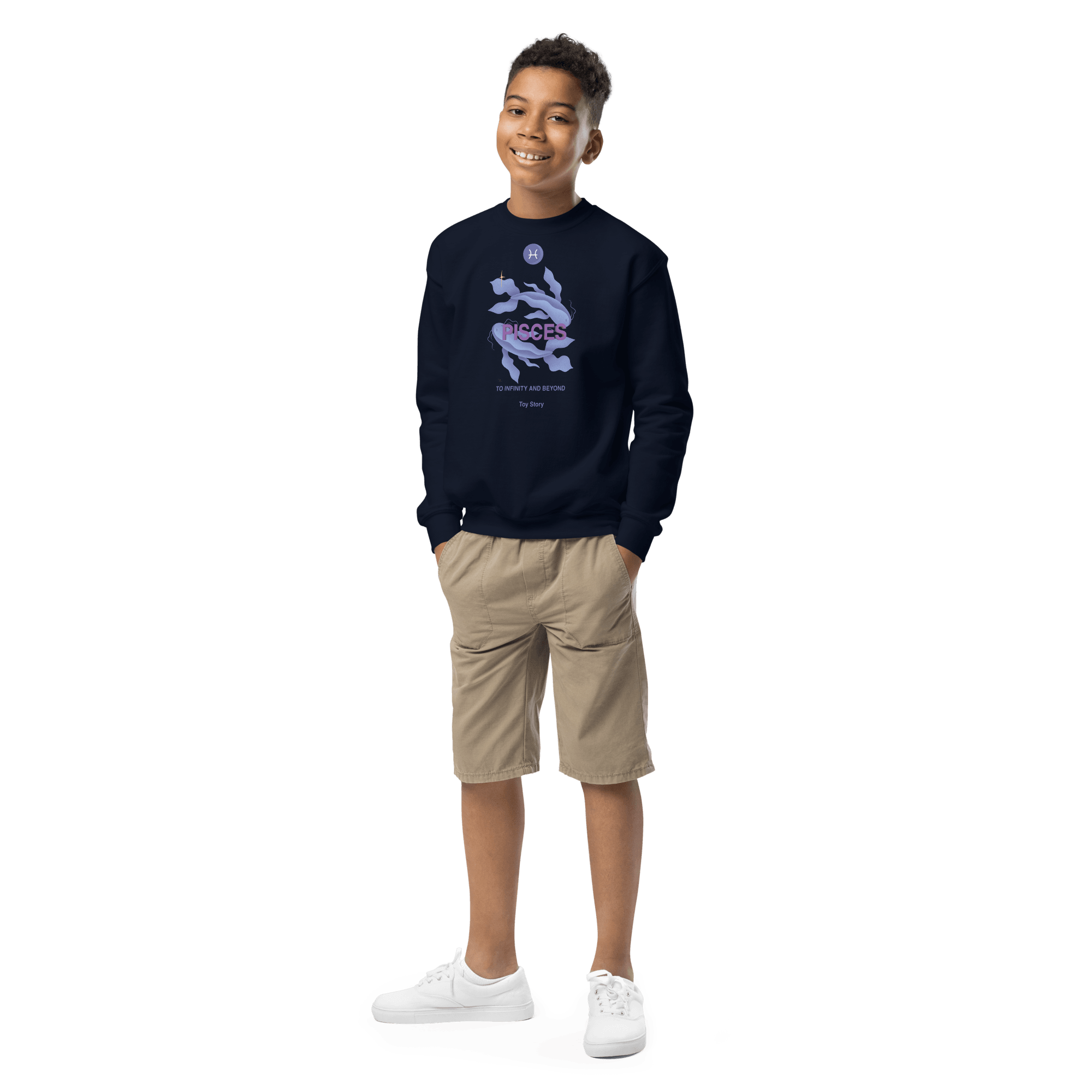 Pisces Youth Crewneck Sweatshirt - 
