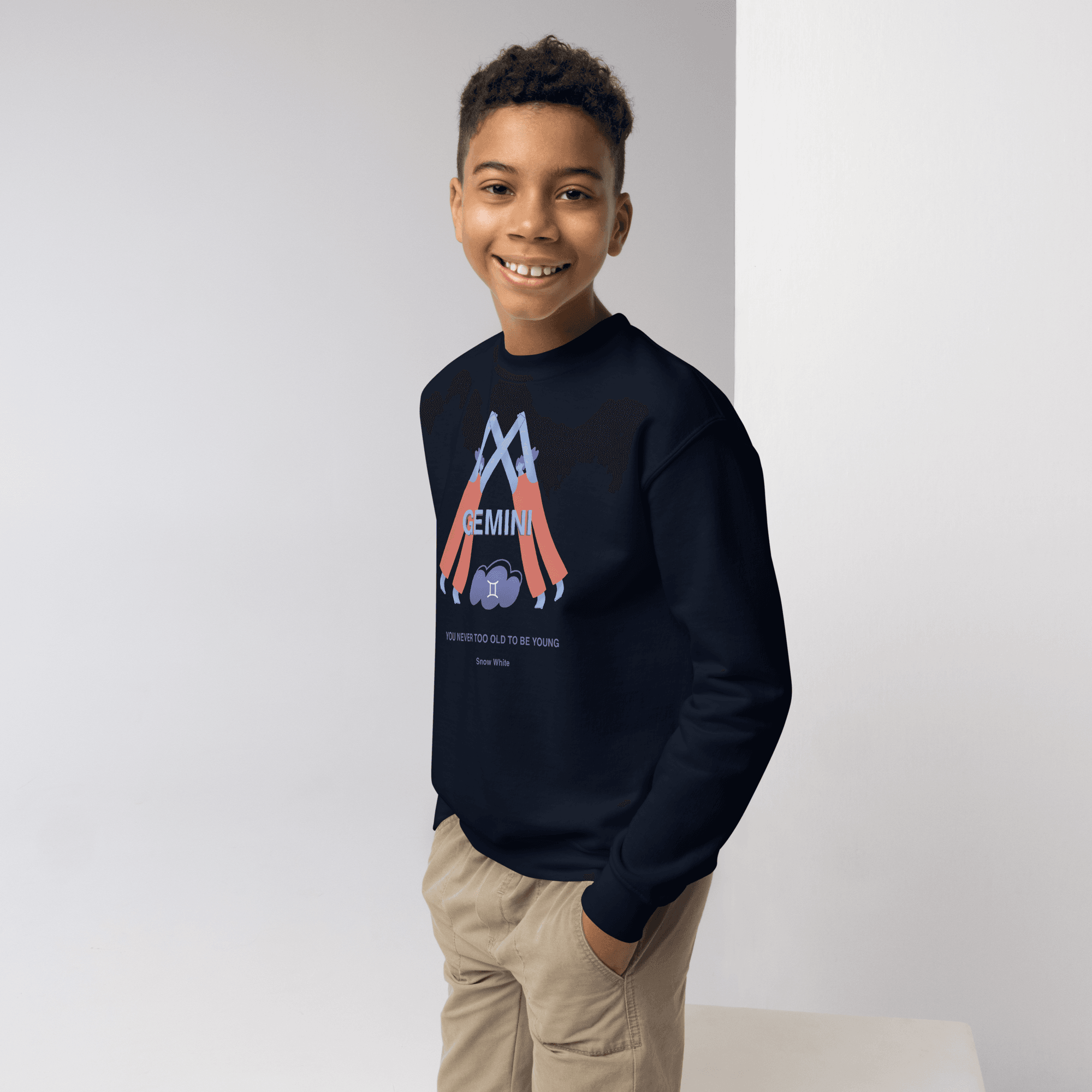 Gemini Youth Crewneck Sweatshirt - 