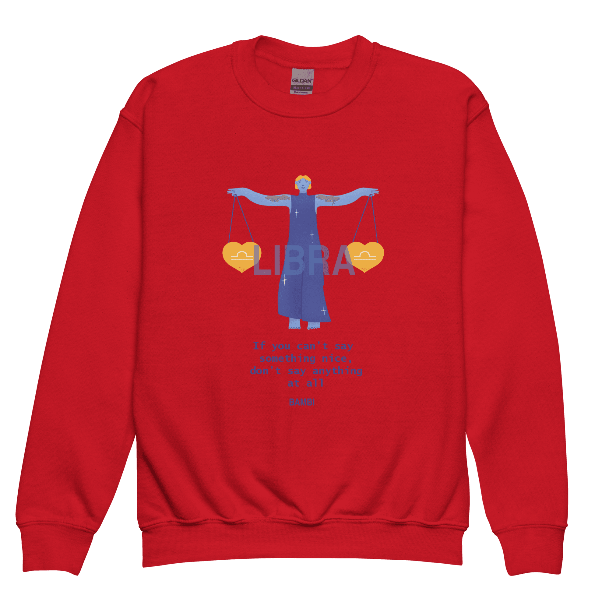 Libra Youth Crewneck Sweatshirt - 
