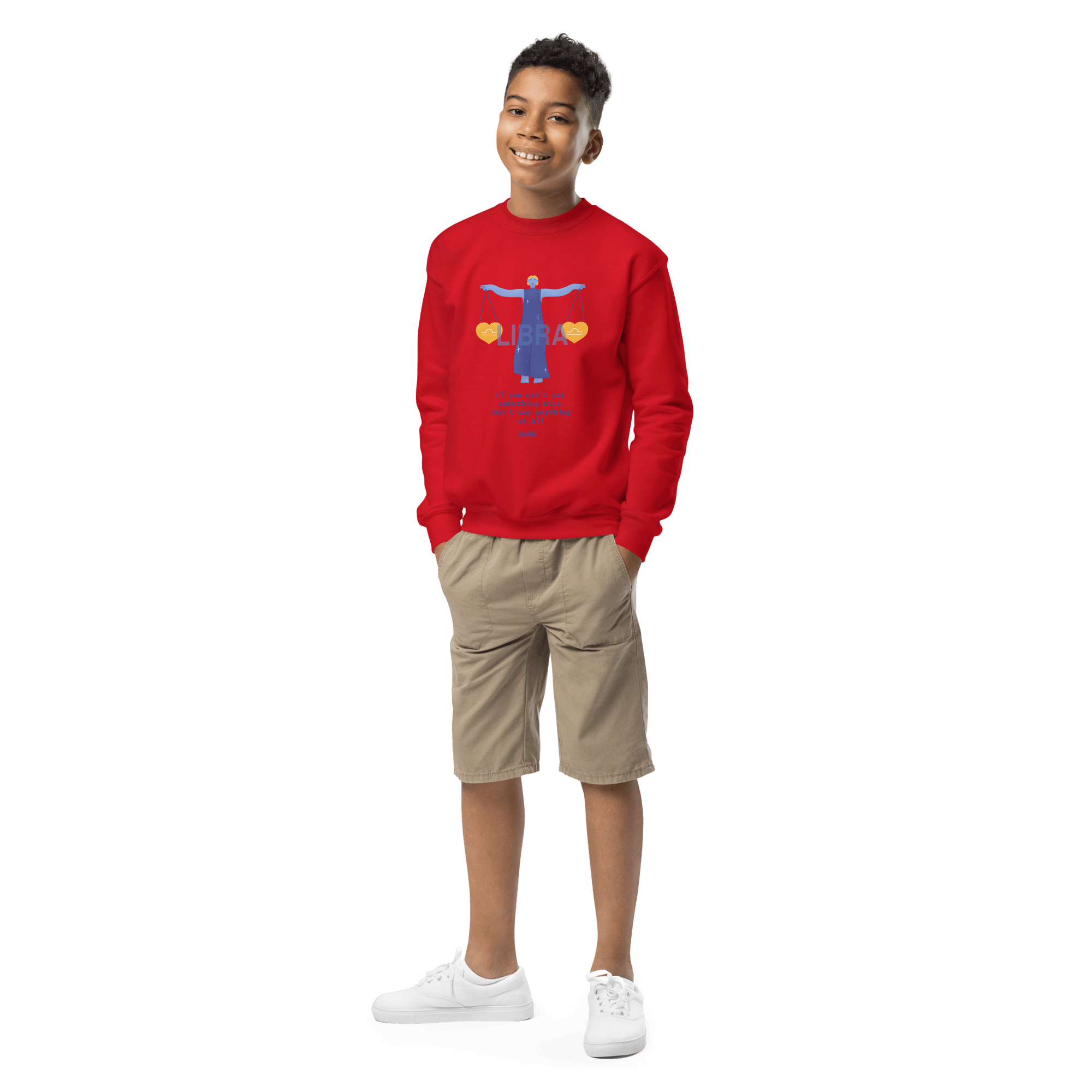 Libra Youth Crewneck Sweatshirt - 