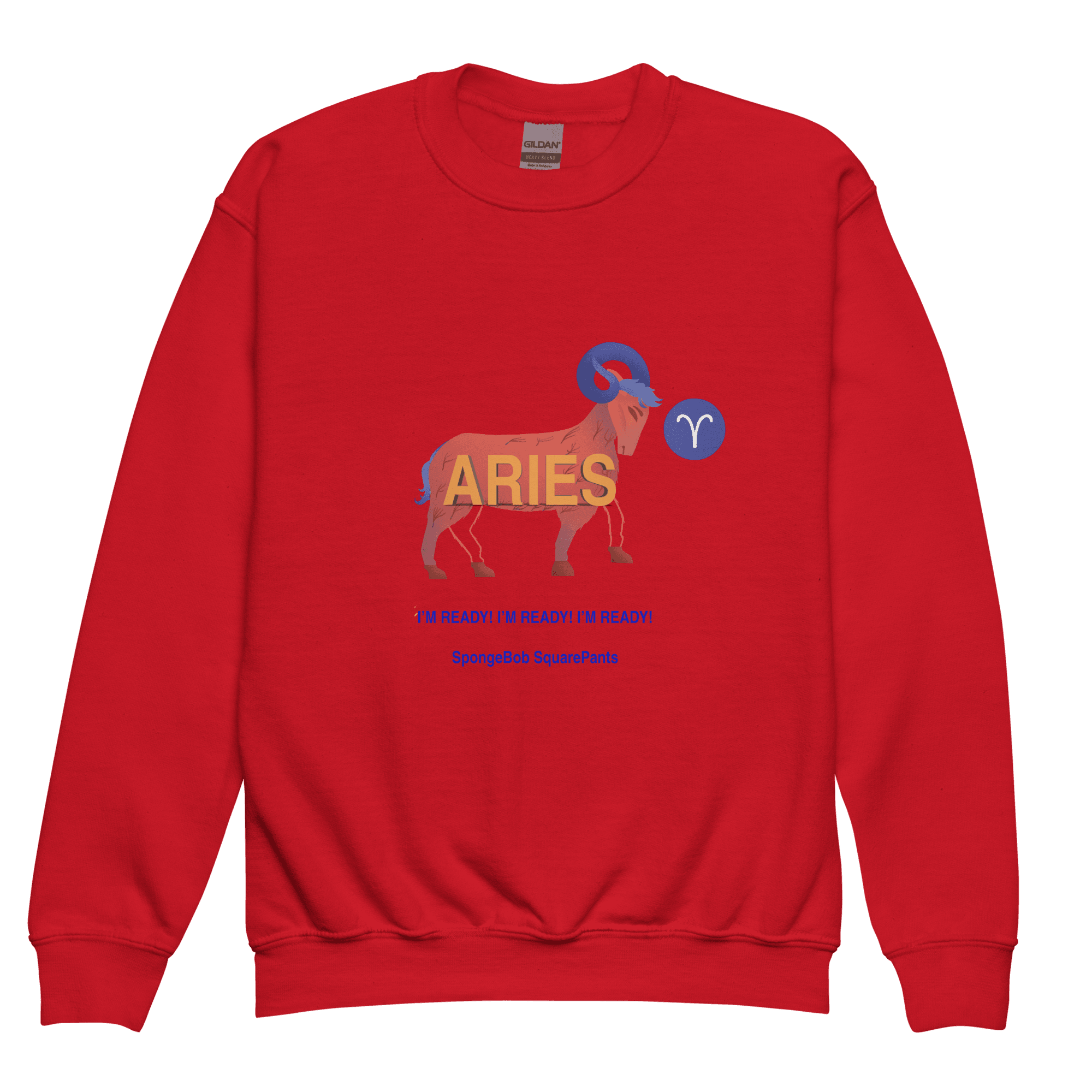 Aries Youth Crewneck Sweatshirt - 
