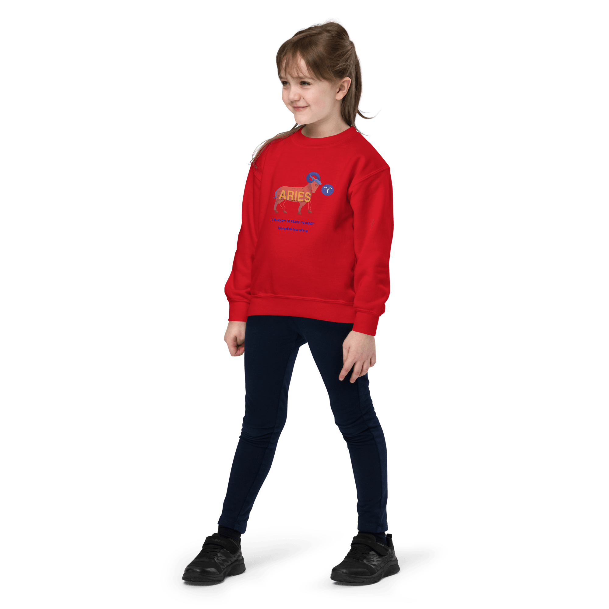 Aries Youth Crewneck Sweatshirt - 