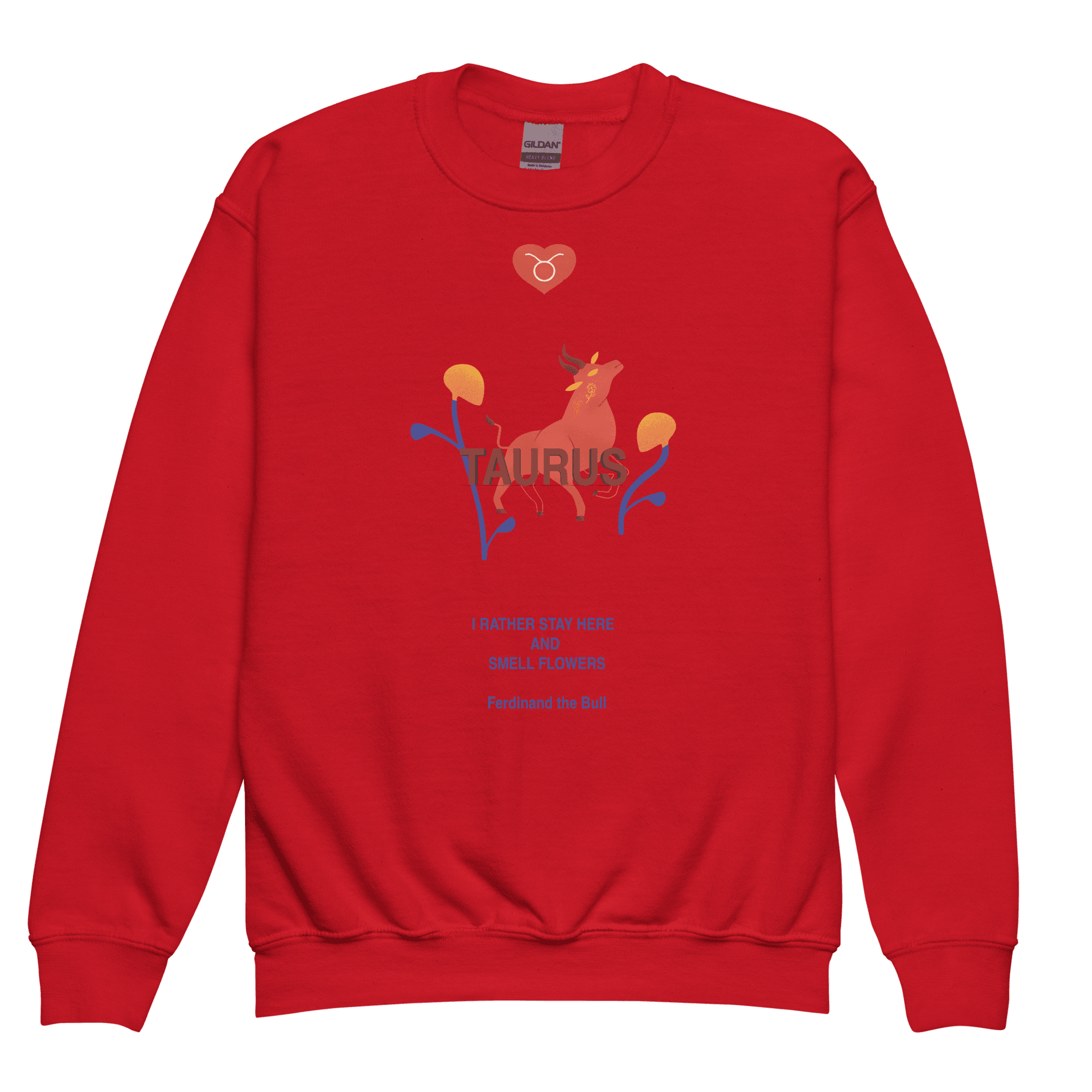 Taurus Youth Crewneck Sweatshirt - 